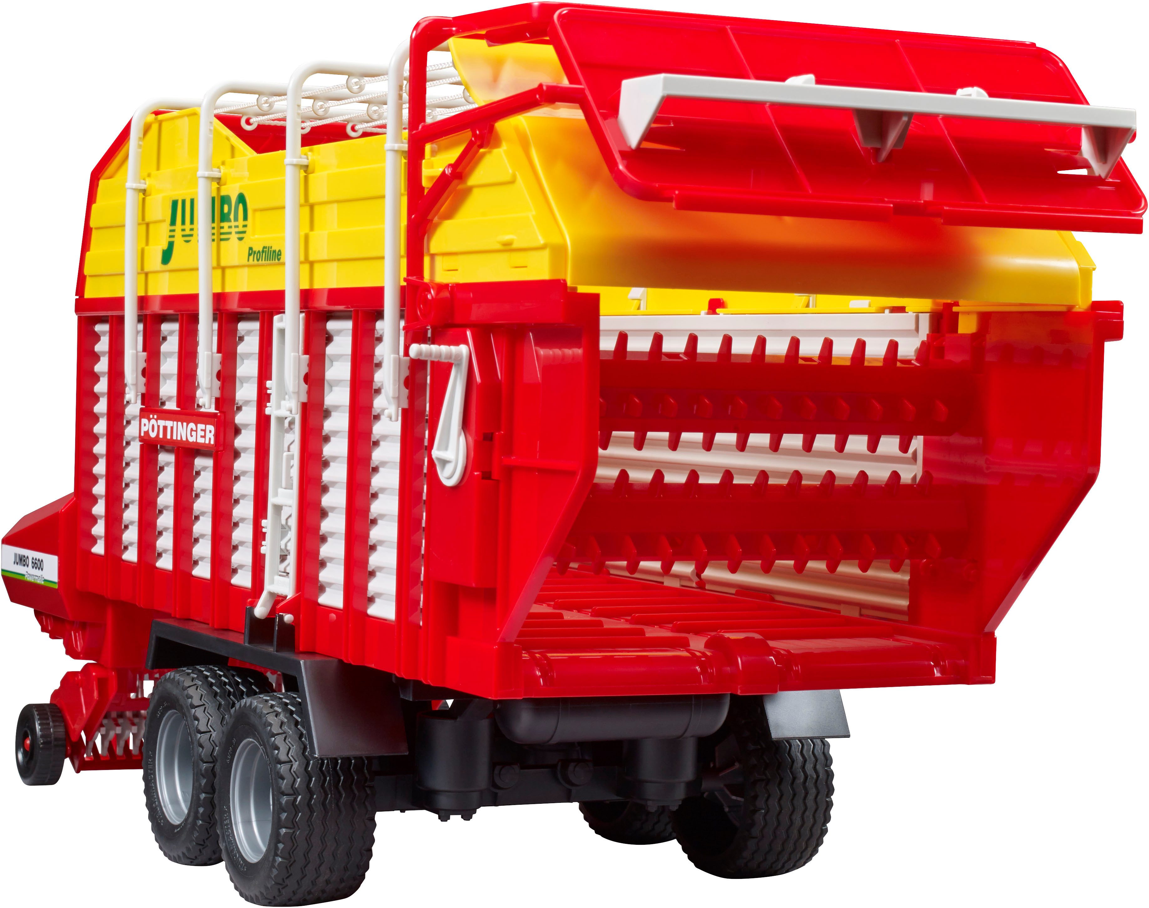 Bruder® Spielfahrzeug-Anhänger Ladewagen 55 cm Pöttinger Tandem (02214), Ma günstig online kaufen