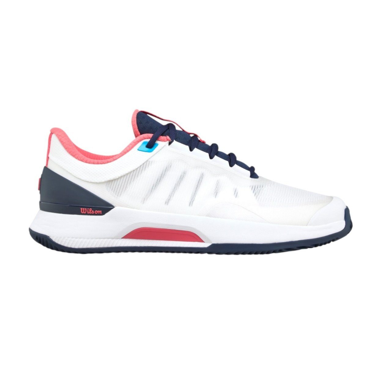 Intrigue Tour Clay/Sandplatz 2025 weiss/navyblau Damen Tennisschuh