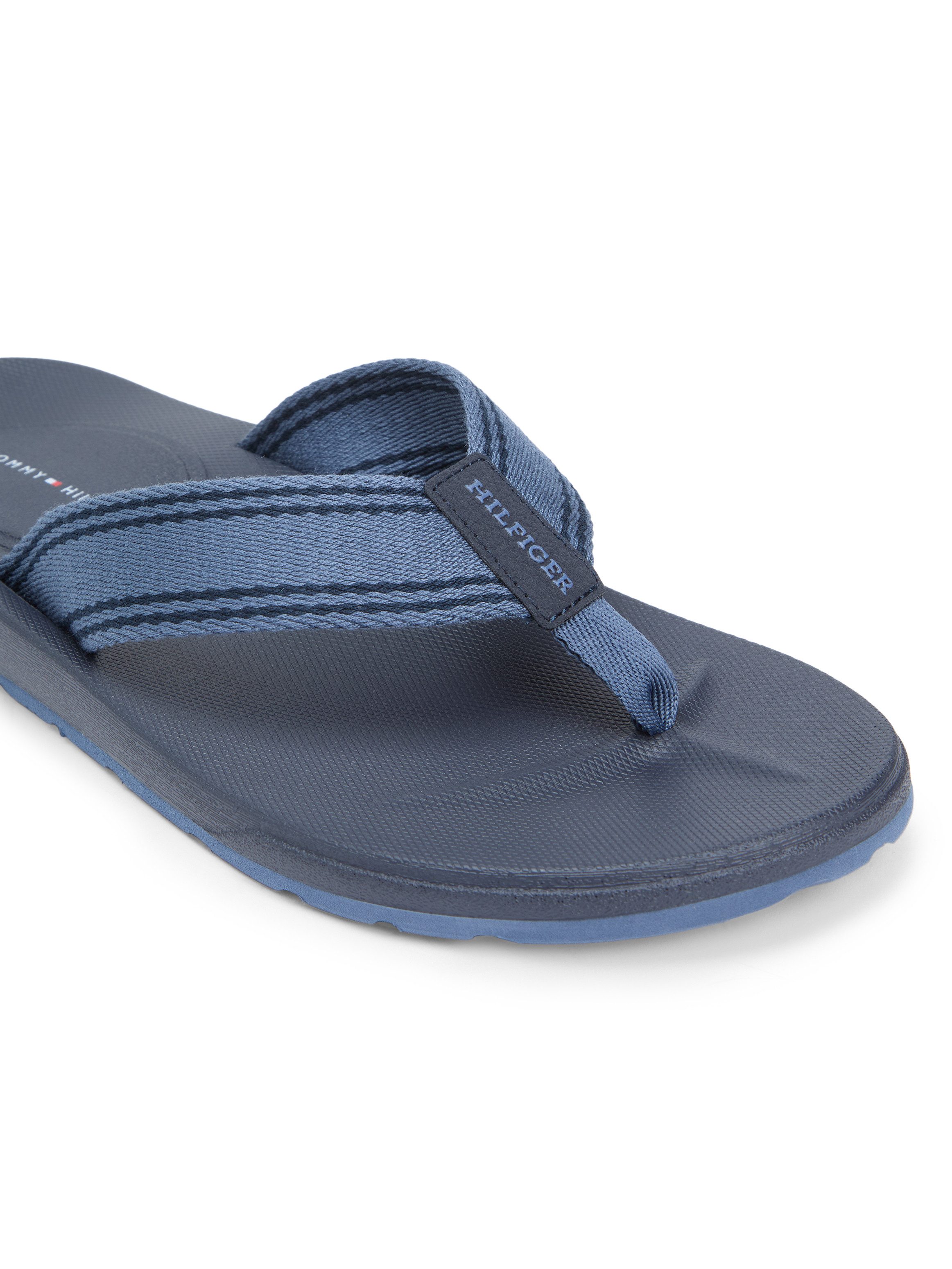 Tommy Hilfiger MOLDED HILFIGER BEACH SANDAL Zehentrenner, Plateau, Sommersc günstig online kaufen