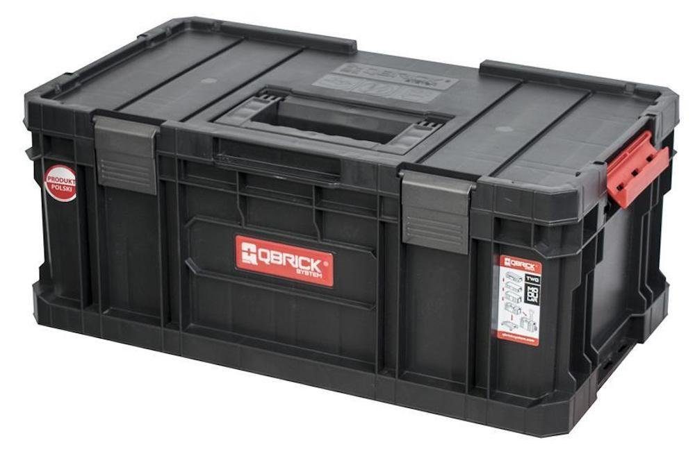 QBRICK System Werkzeugbox Werkzeugkasten TWO Toolbox, HxBxT 22x53x31cm, 2 Trennstege, 26 Liter