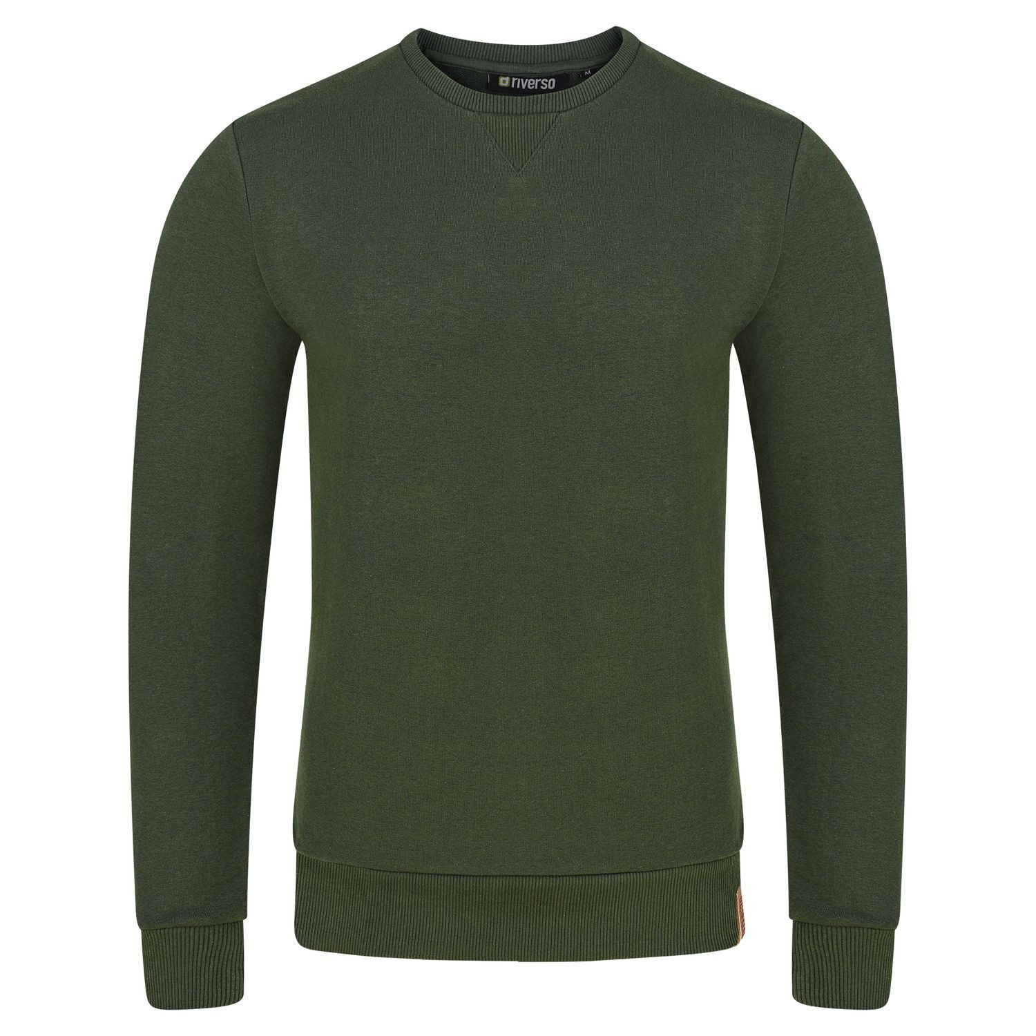 riverso Sweatshirt Herren Rundhals Pullover RIVPhillip Regular Fit Longsleeve Basic Essential