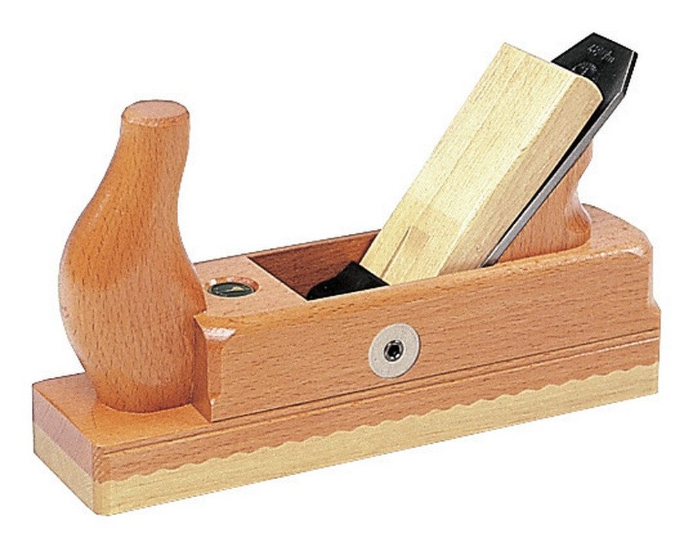 Ulmia Schichthobel, Hobeleisenbreite 48 mm, Schlichthobel HW4-48 mit Weißbuchensohle