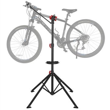 Yaheetech Fahrrad-Montageständer, Reparaturständer Höhenverstellbar bis 40 Kg