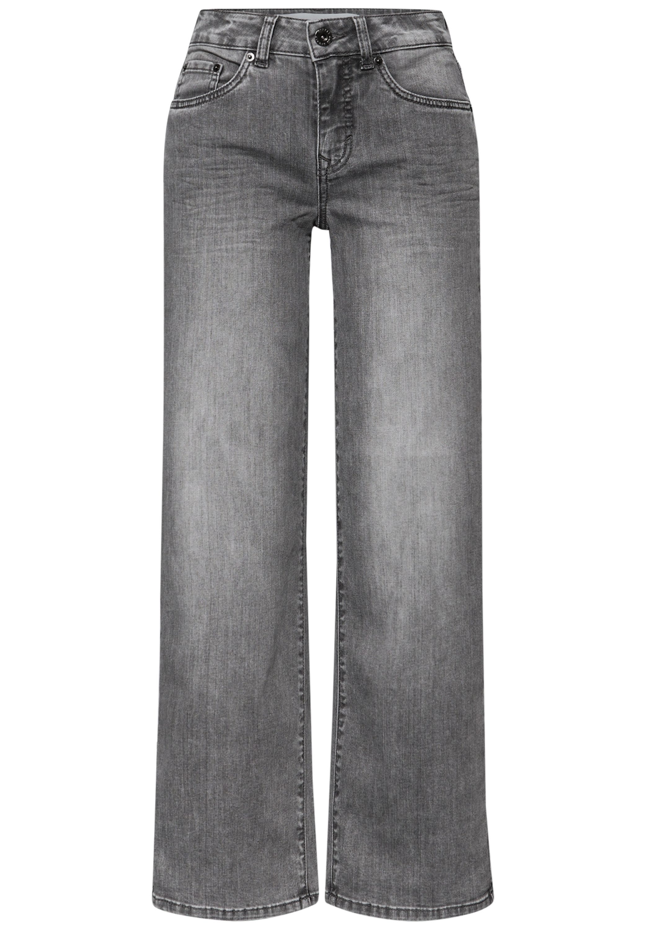 STREET ONE Weite Jeans 5-Pocket-Style