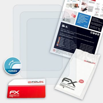 atFoliX Schutzfolie Displayschutzfolie für XLyne Keto XW Fit, (3 Folien), Ultraklar und flexibel