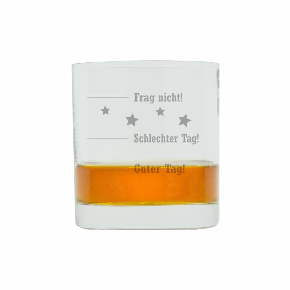 Whiskyglas Guter Tag! Schlechter Tag! Frag Nicht!