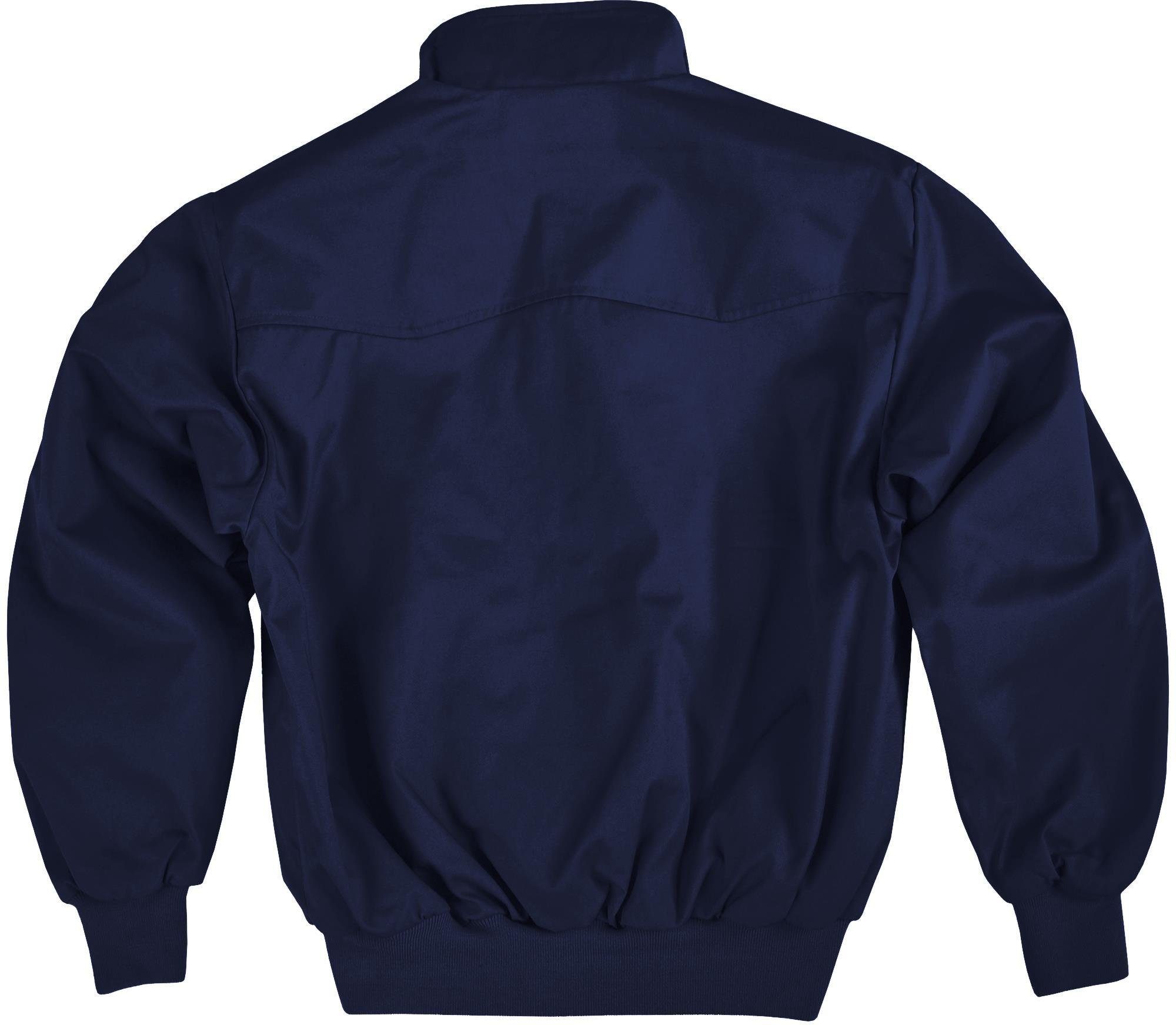 normani Blouson Harrington Jacke Gefütterte Winterjacke mit Karomuster Blou günstig online kaufen