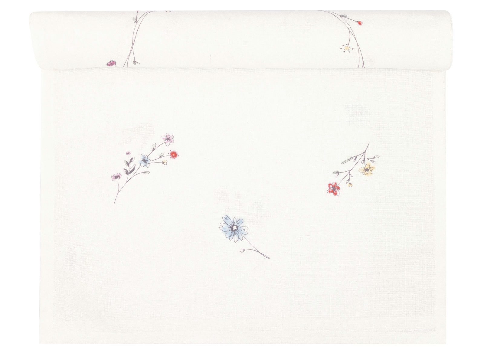 Greengate Tischdecke Venissa Tischläufer white 140x45cm günstig online kaufen