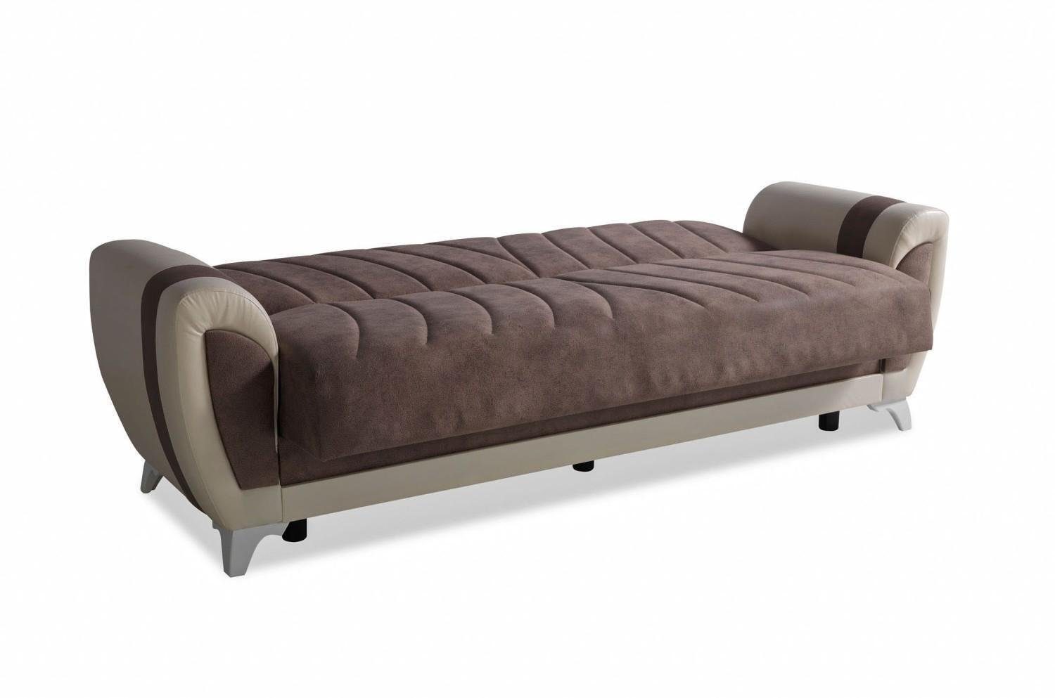 In Sessel Sofa Komplett, 2 Sitzer Schlafsofa Made Sofagarnitur Textil Sitzer Sitzer Wohnzimmer-Set / Europe 3+2+1+1 JVmoebel (3 2x Sessel), /