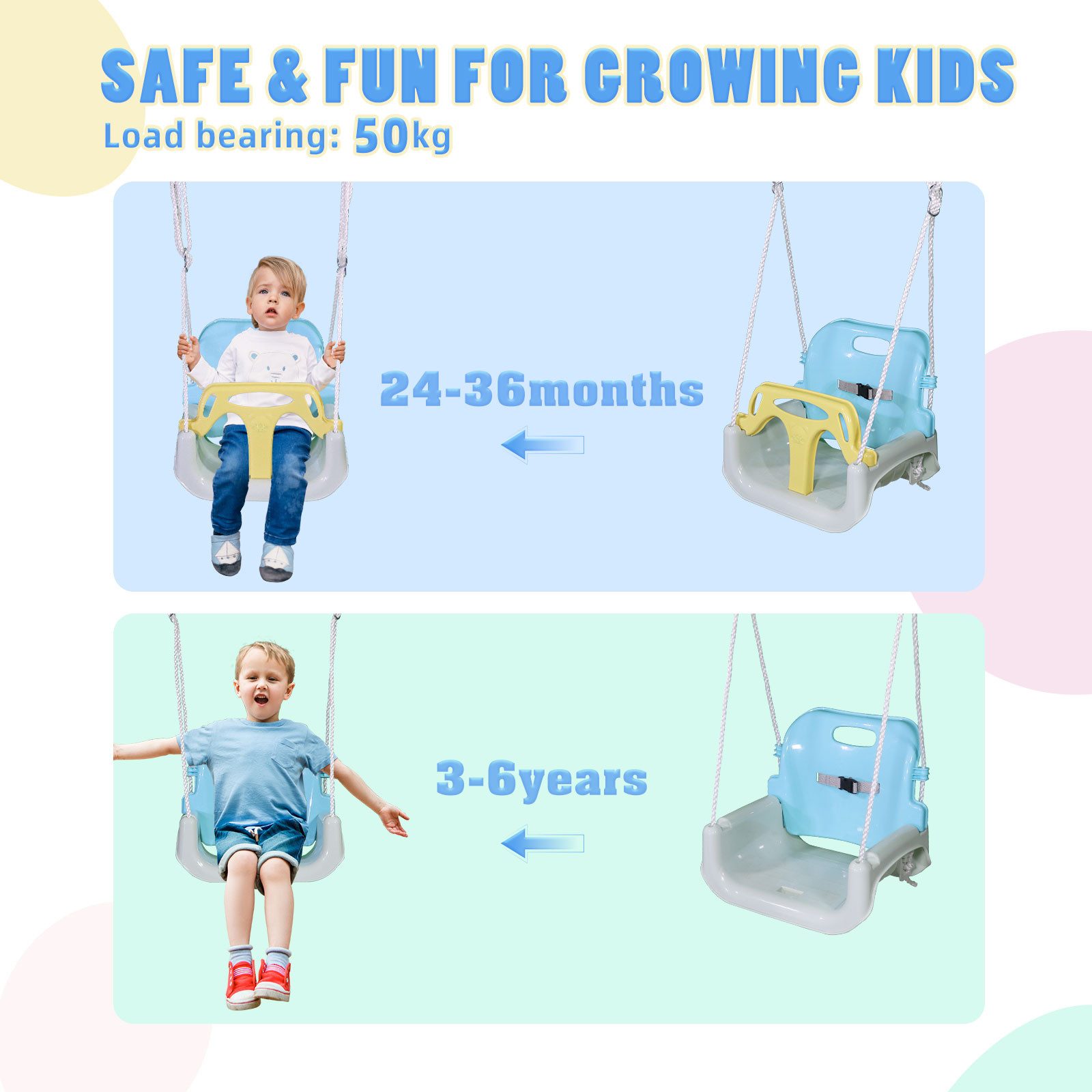 CCLIFE Schaukelgestell Babyschaukel mit Schaukelgestell Kinderschaukel Scha günstig online kaufen