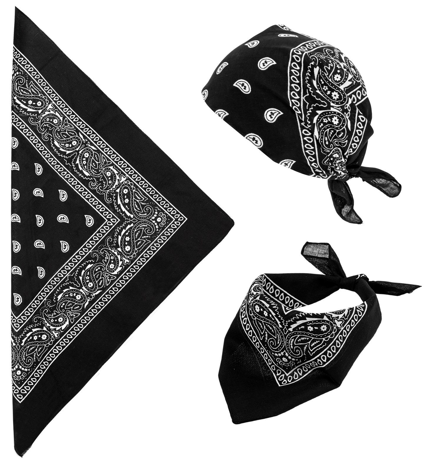 Widmann S.r.l. Kostüm Bandana Halstuch zum Cowboy Kostüm - 55 x 55 cm günstig online kaufen