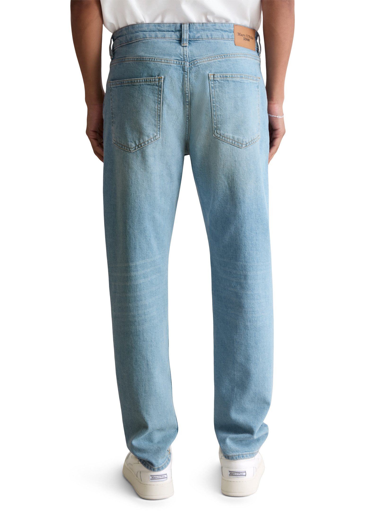 Marc O'Polo DENIM Tapered-fit-Jeans aus Bio-Baumwoll-Mix