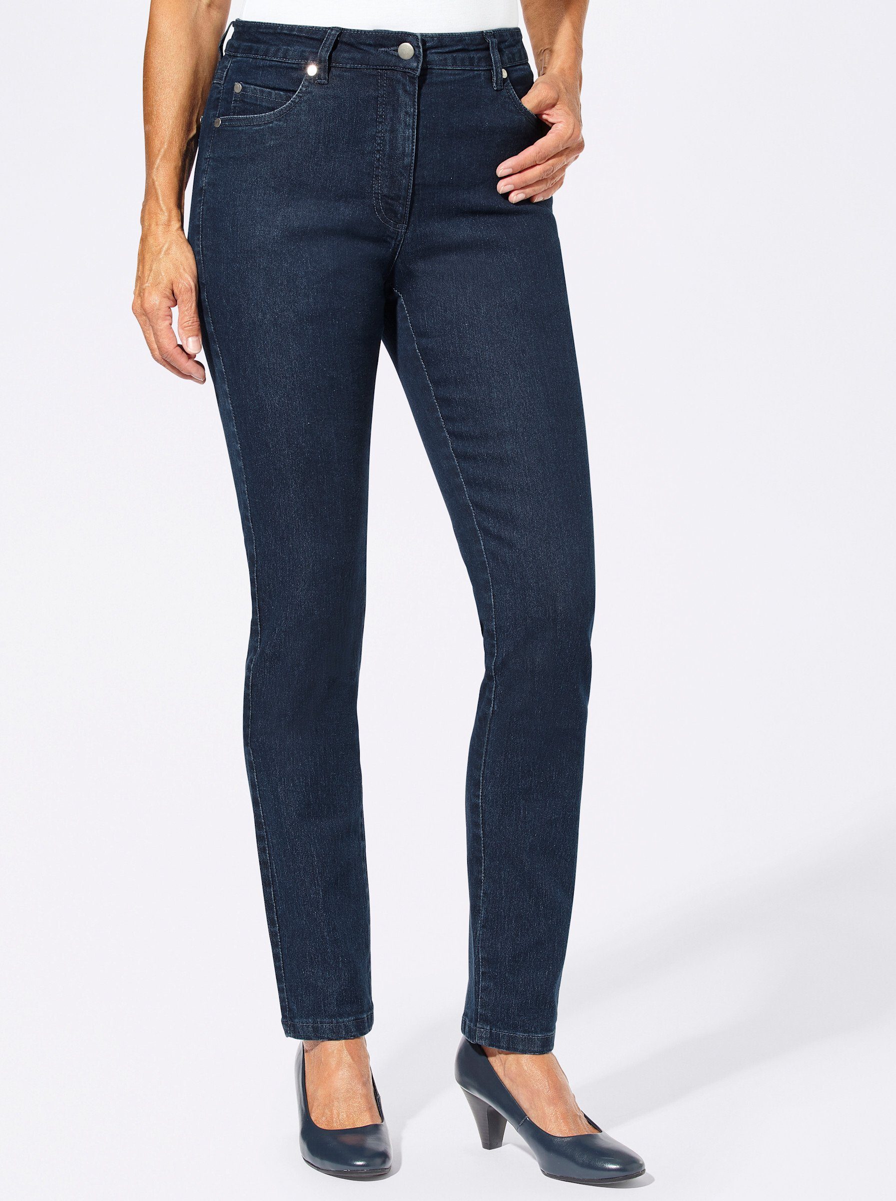 Bequeme WEIDEN blue-stone-washed WITT Jeans