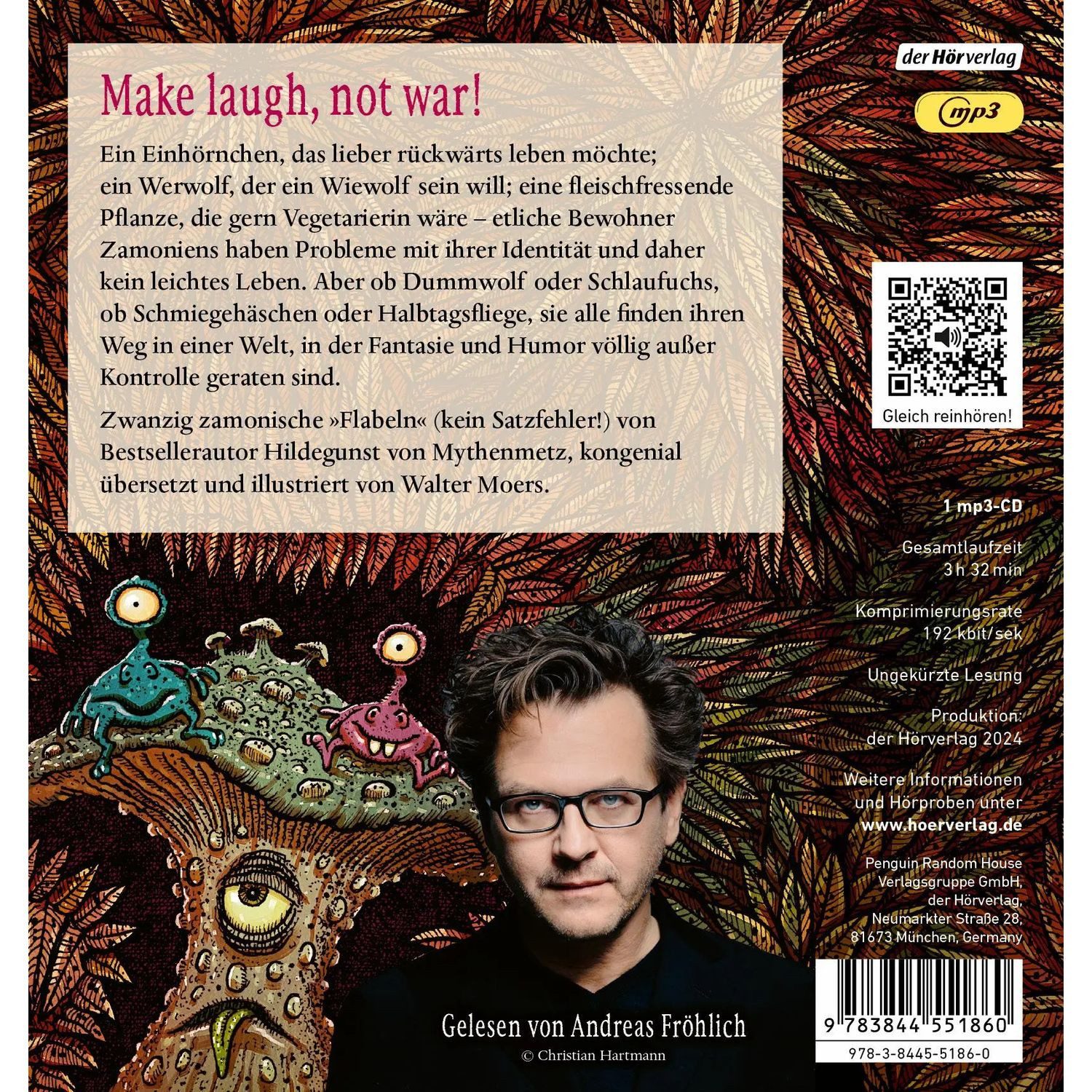Der HörVerlag Hörspiel Das Einhörnchen, das rückwärts leben wollte