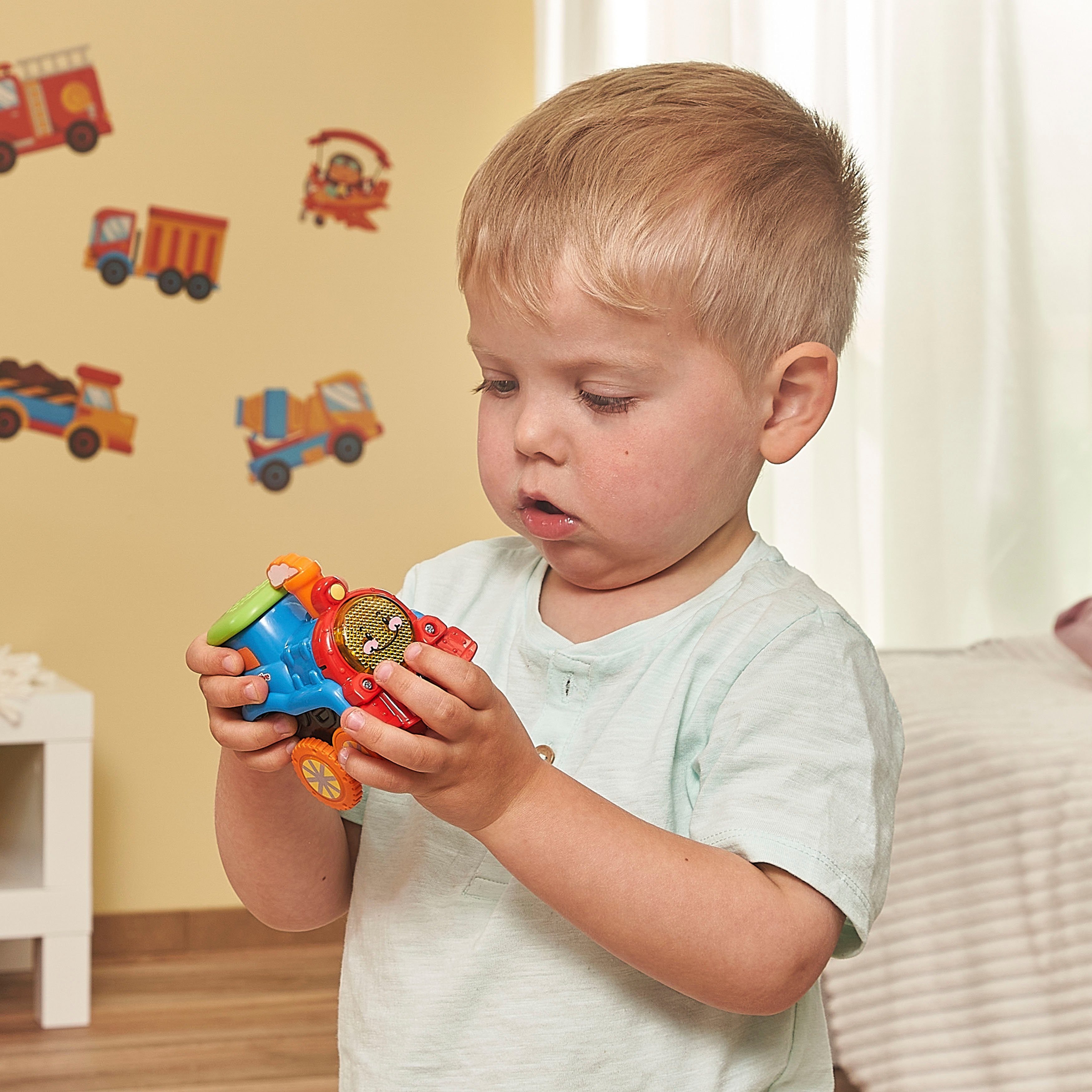 Vtech® Toy Car Tut Tut Baby Flitzer, 3-Piece Set Fire Engine, Locomotive, Police