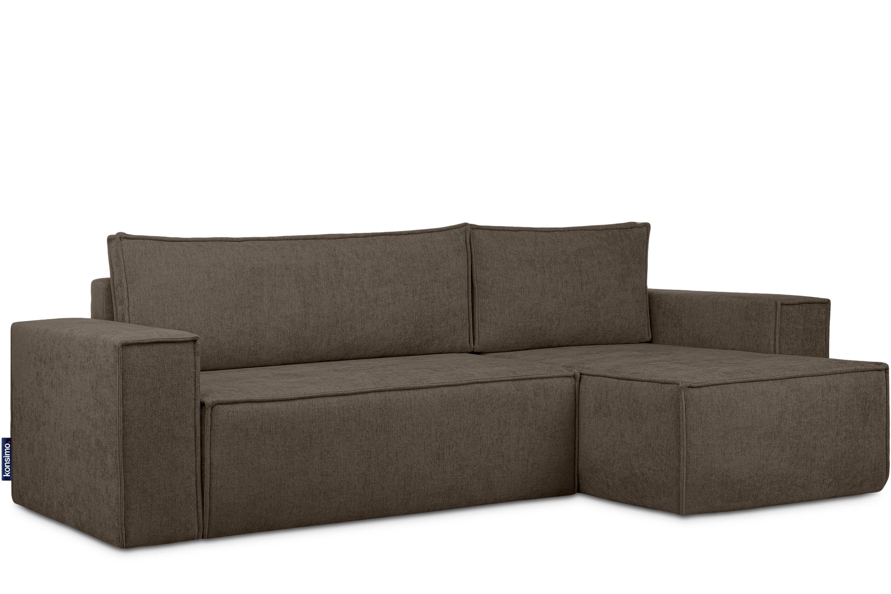 KONSIMO® Ecksofa NAPI Universal-Ecksofa links oder rechts, beidseitig, herg günstig online kaufen