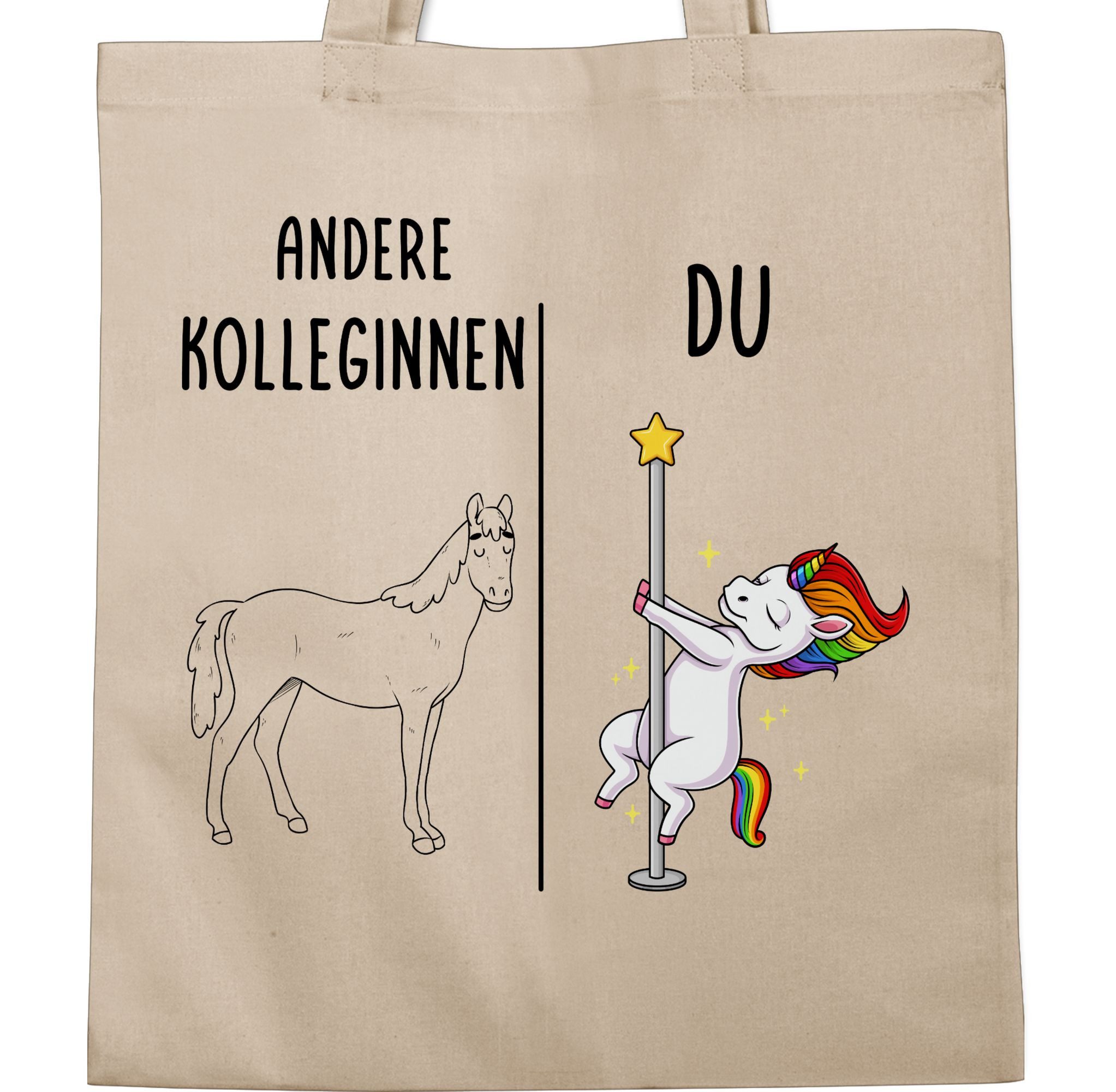 Shirtracer Umhängetasche Andere Kolleginnen Dabbing Einhorn, günstig online kaufen
