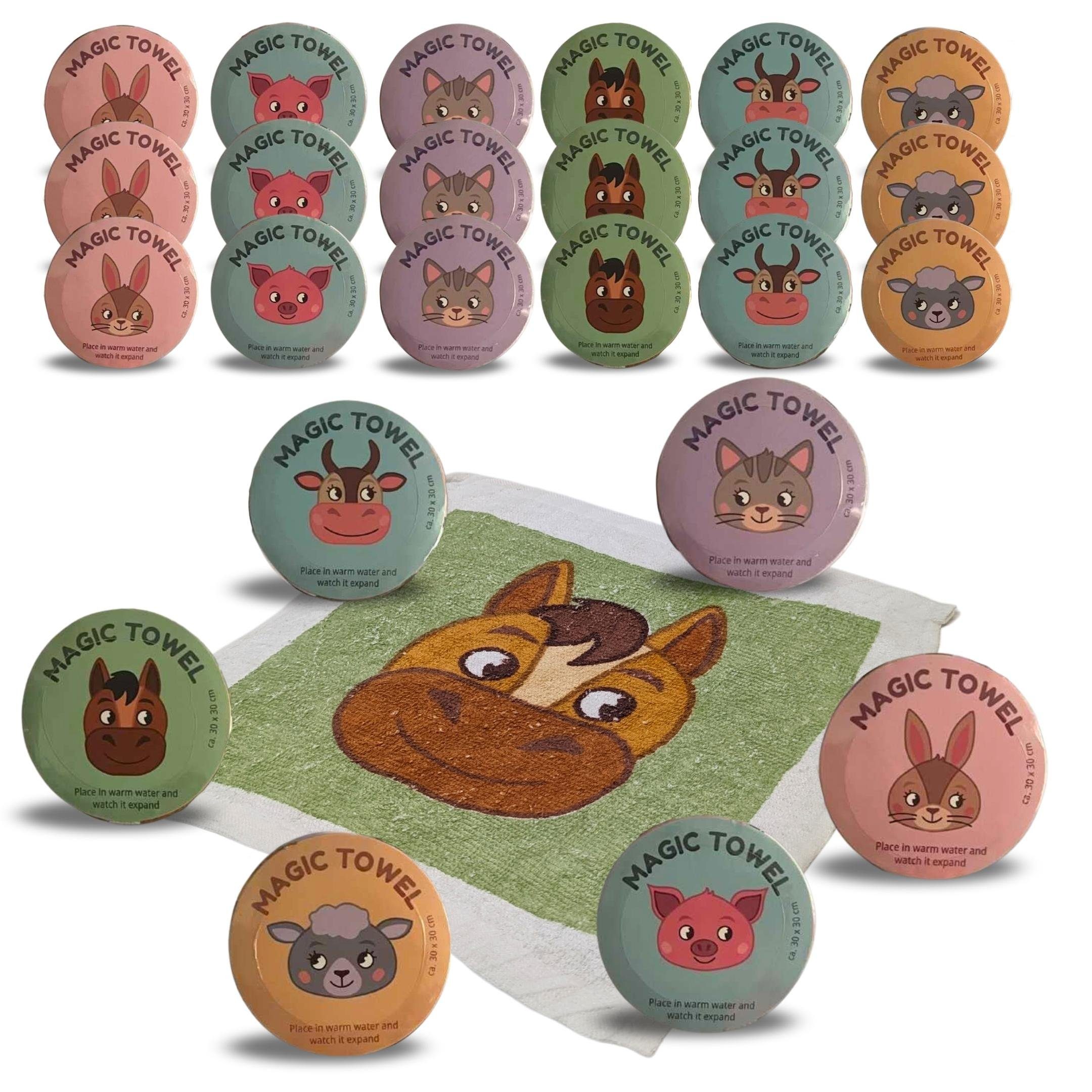 Bada Bing Handtuch Set Magisches Handtuch Kinder Zauberhandtuch Bauernhof T günstig online kaufen