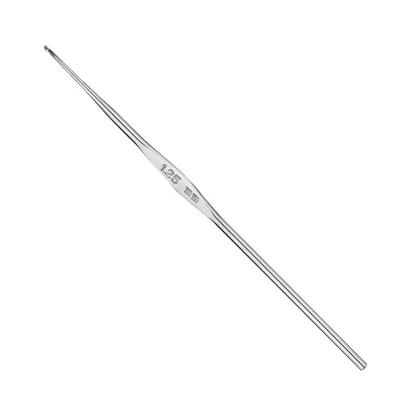 addi Häkelnadeln Garnhäkelnadel mit Goldspitze 1,00 mm 13 cm