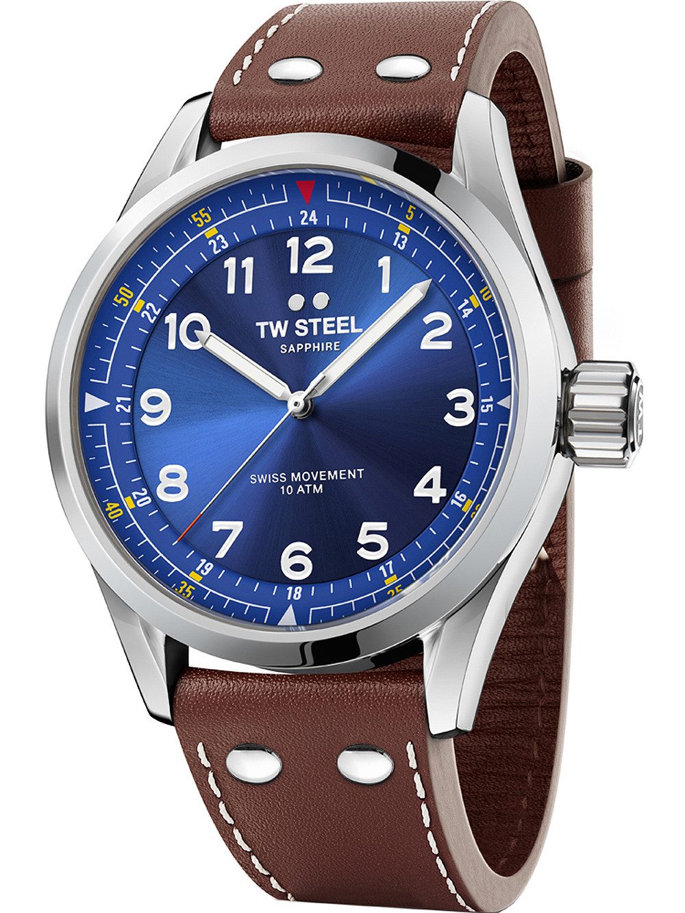 TW Steel Quarzuhr TW-Steel SVS102 Volante Herren 45mm 10ATM TW-Steel SVS102 Volante Herren 45mm 10ATM