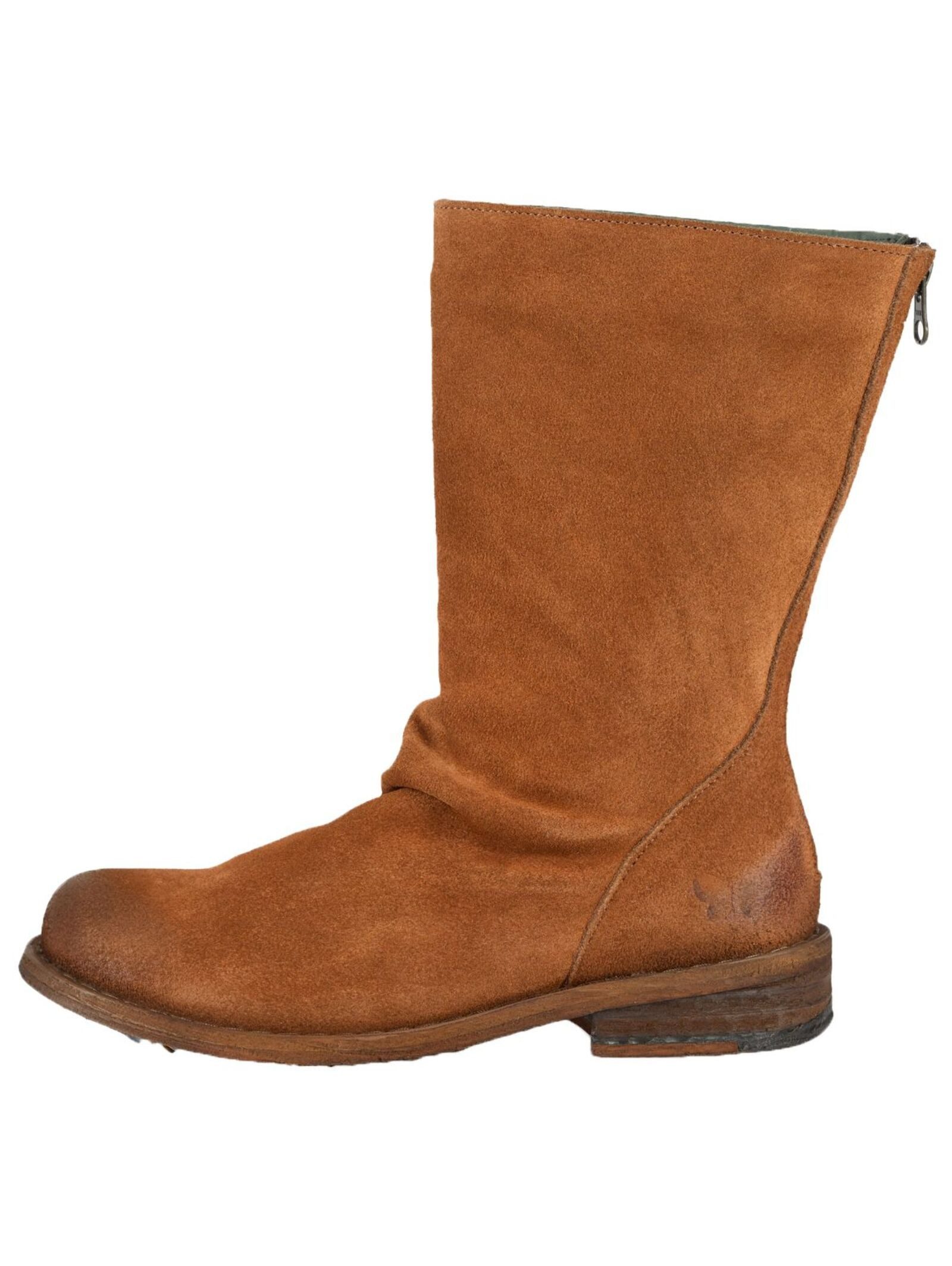 Felmini Wide Fit Stiefel Veloursleder Stiefel günstig online kaufen