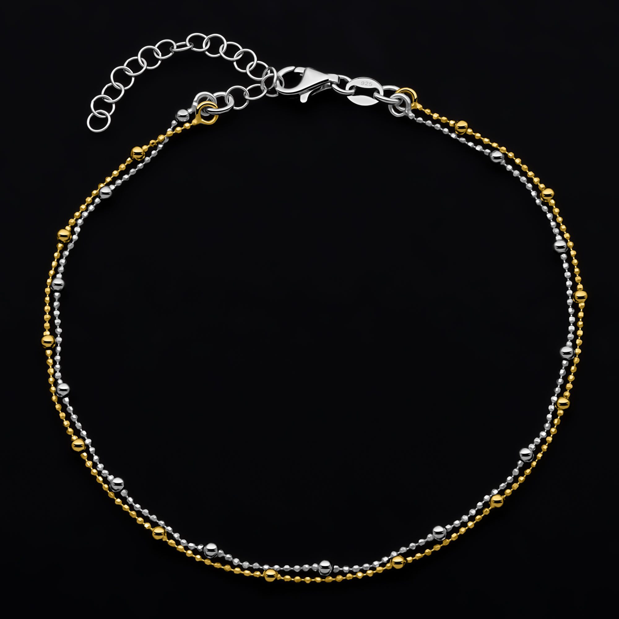 Tony Fein Fußkette Kugelkette 0.8mm 925er günstig online kaufen