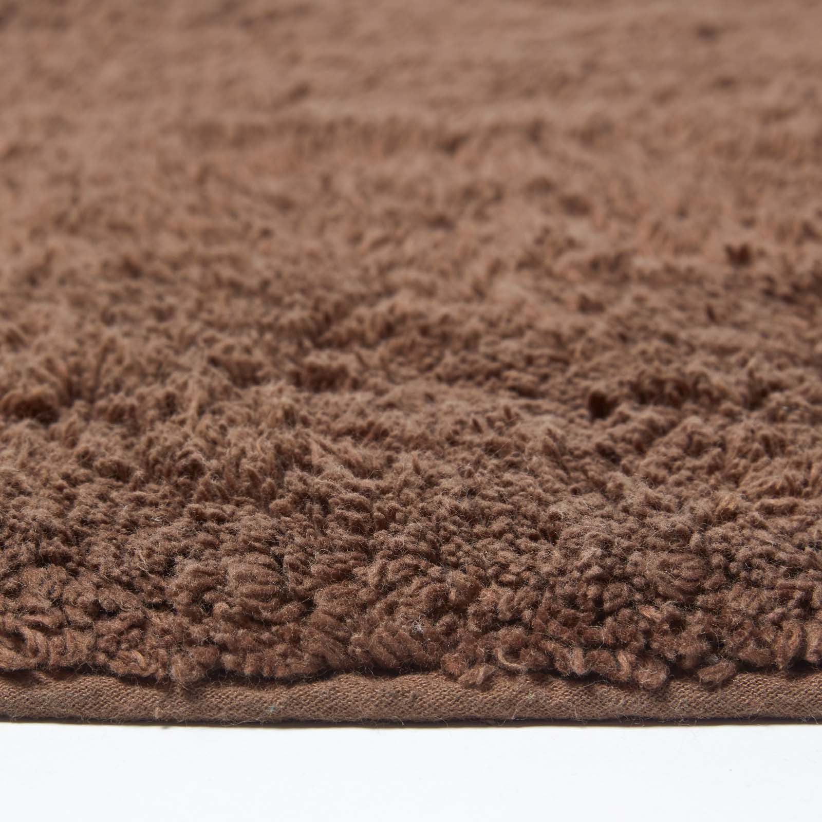 Homescapes Badematte WC Vorleger Spa Supreme Braun, Höhe 30 mm, WC Vorleger (50x55 cm) – Bild 3 von 4