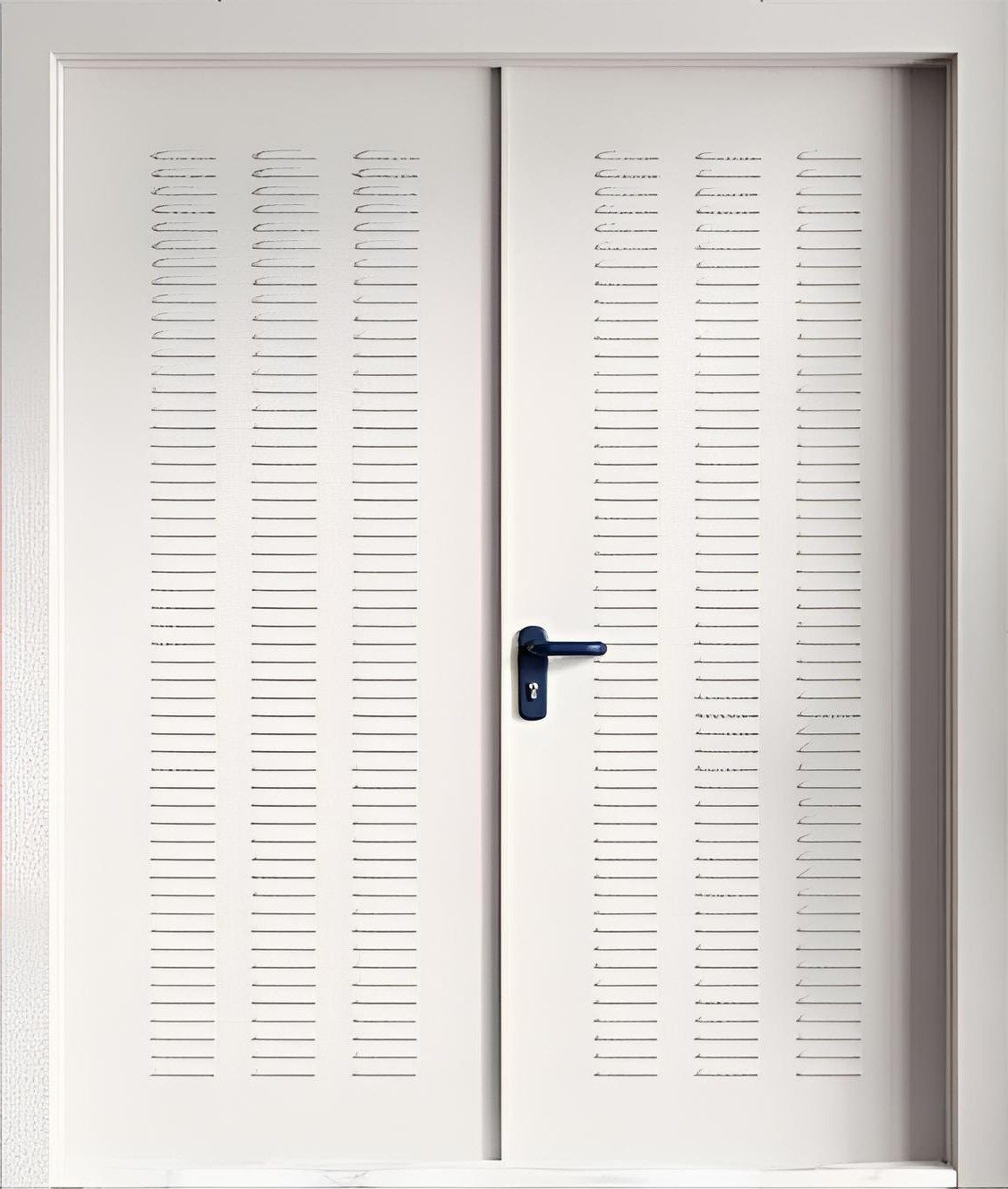 Xlmoebel Brandschutztür Designer Beige Notausgangstür für Sicherheit und Schutz, Made in Europa