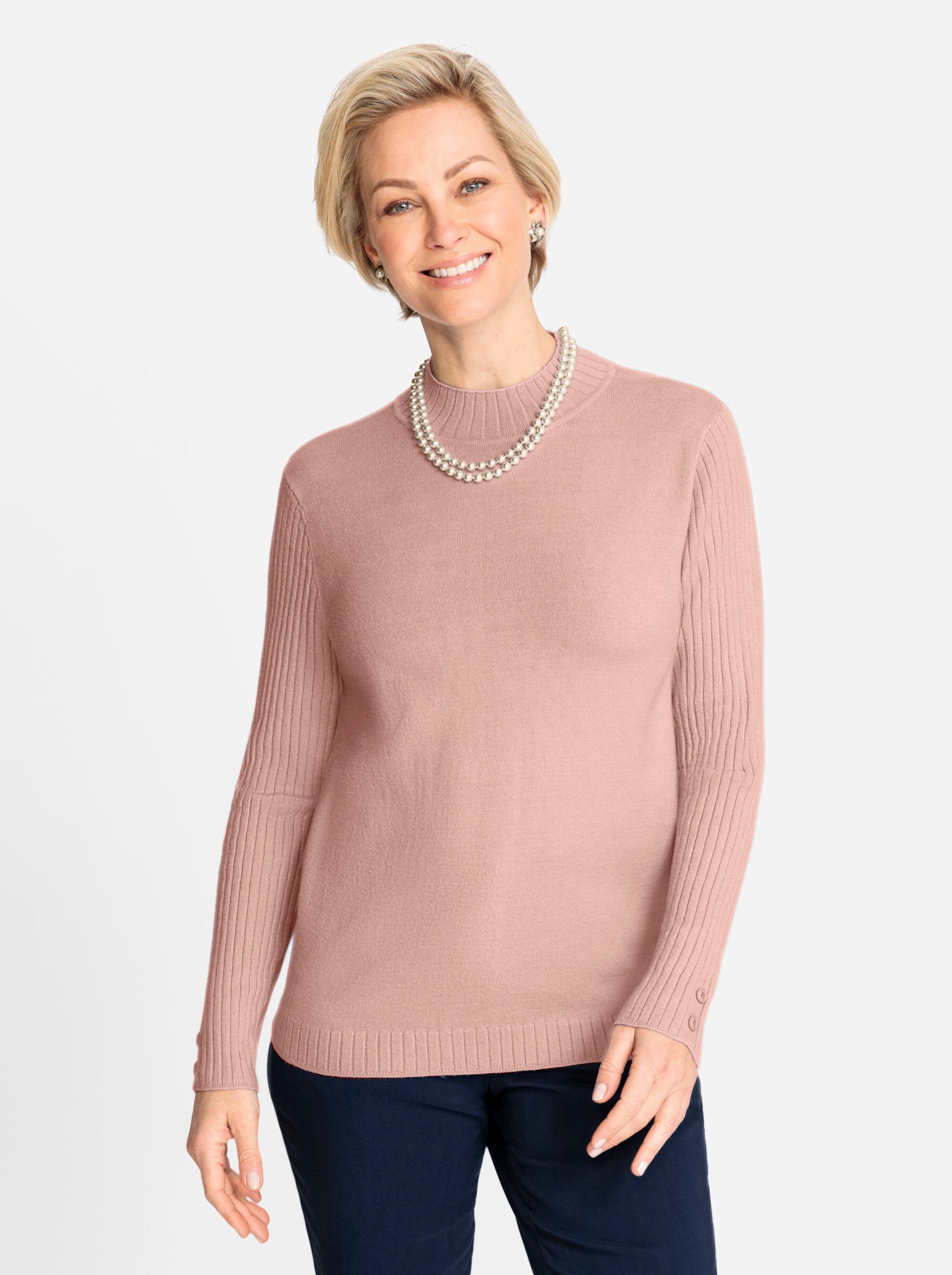 Strickpullover Pullover Langarm Jersey