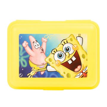 United Labels® Lunchbox Spongebob Schwammkopf Brotdose mit Trennwand - Spongebob und Patrick, Kunststoff (PP)