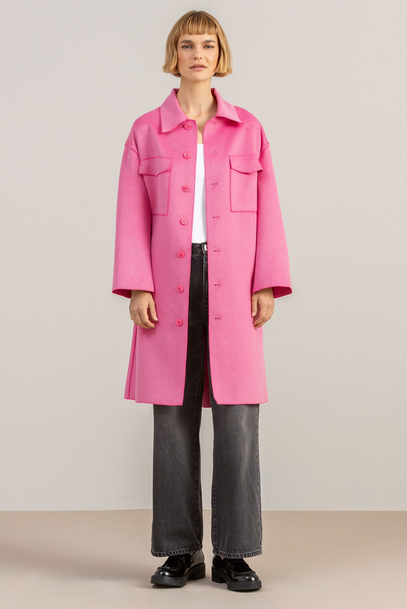 SENSES.THE LABEL Langjacke mit langem Gehschlitz