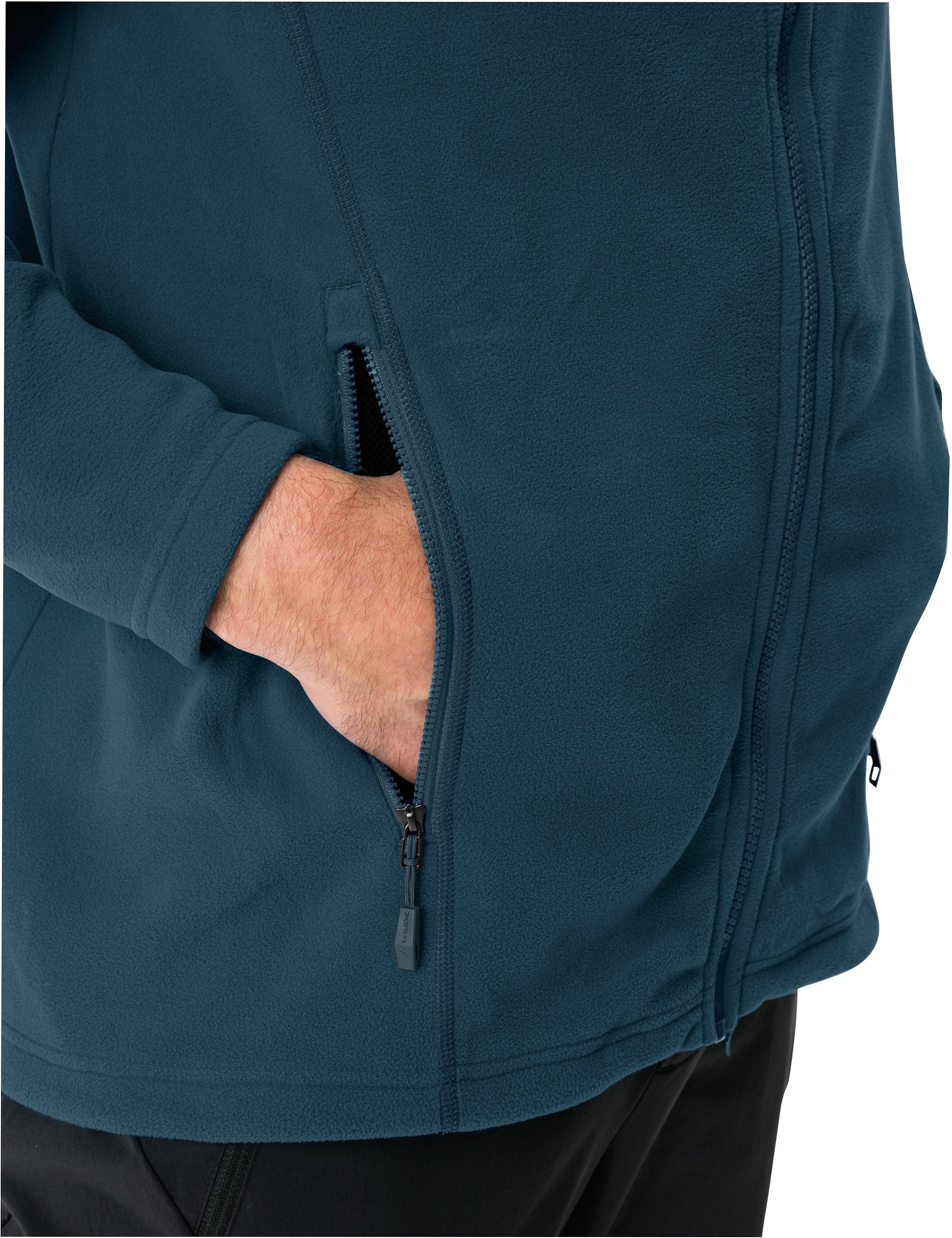 VAUDE Outdoorjacke II (1-St) Fleece Rosemoor Men's kompensiert dark Jacket Klimaneutral sea