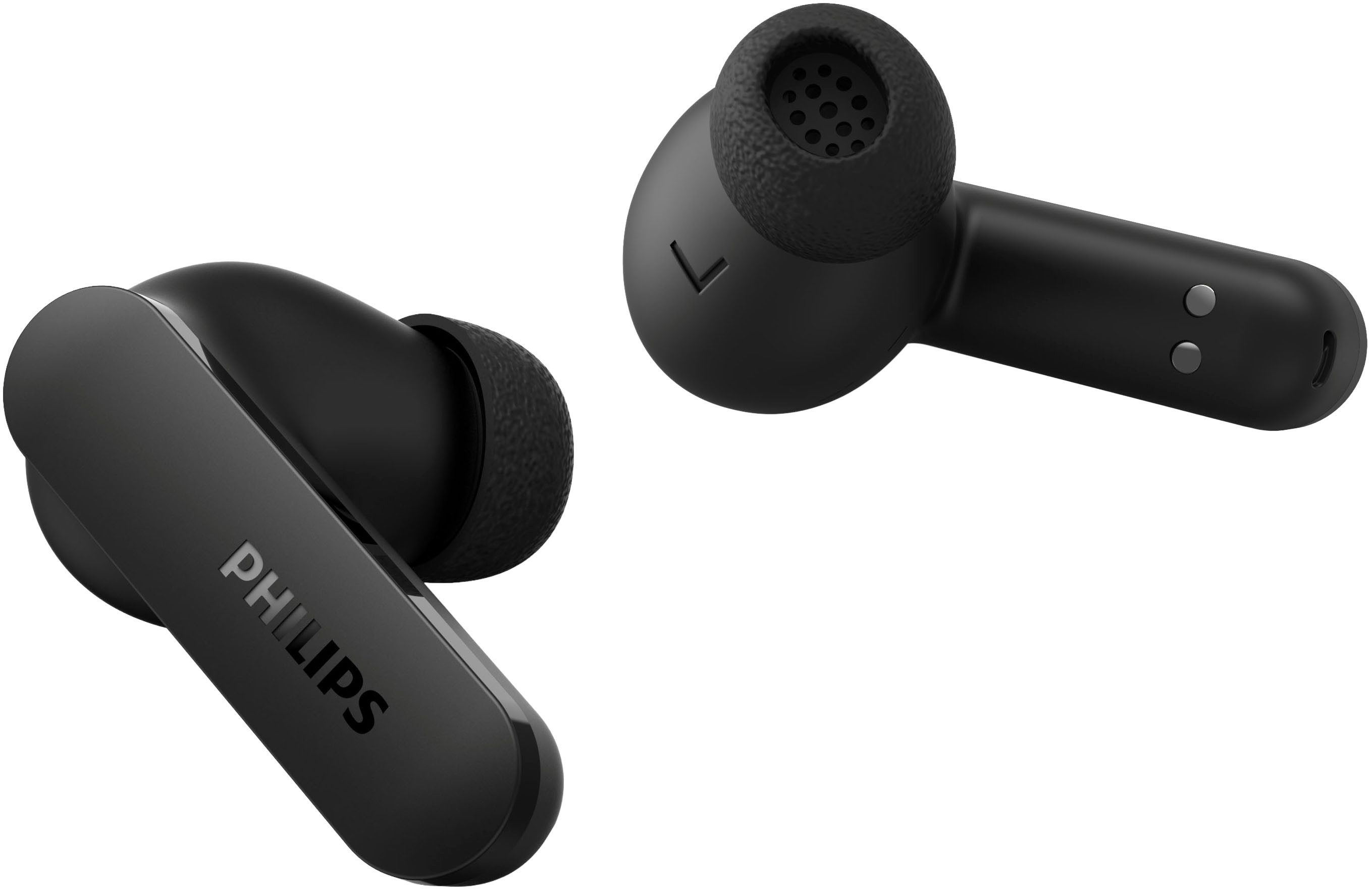 Philips TAT2200BK/00 wireless Kopfhörer (Active Noise Cancelling (ANC), Google Assistant, Siri, Bluetooth)