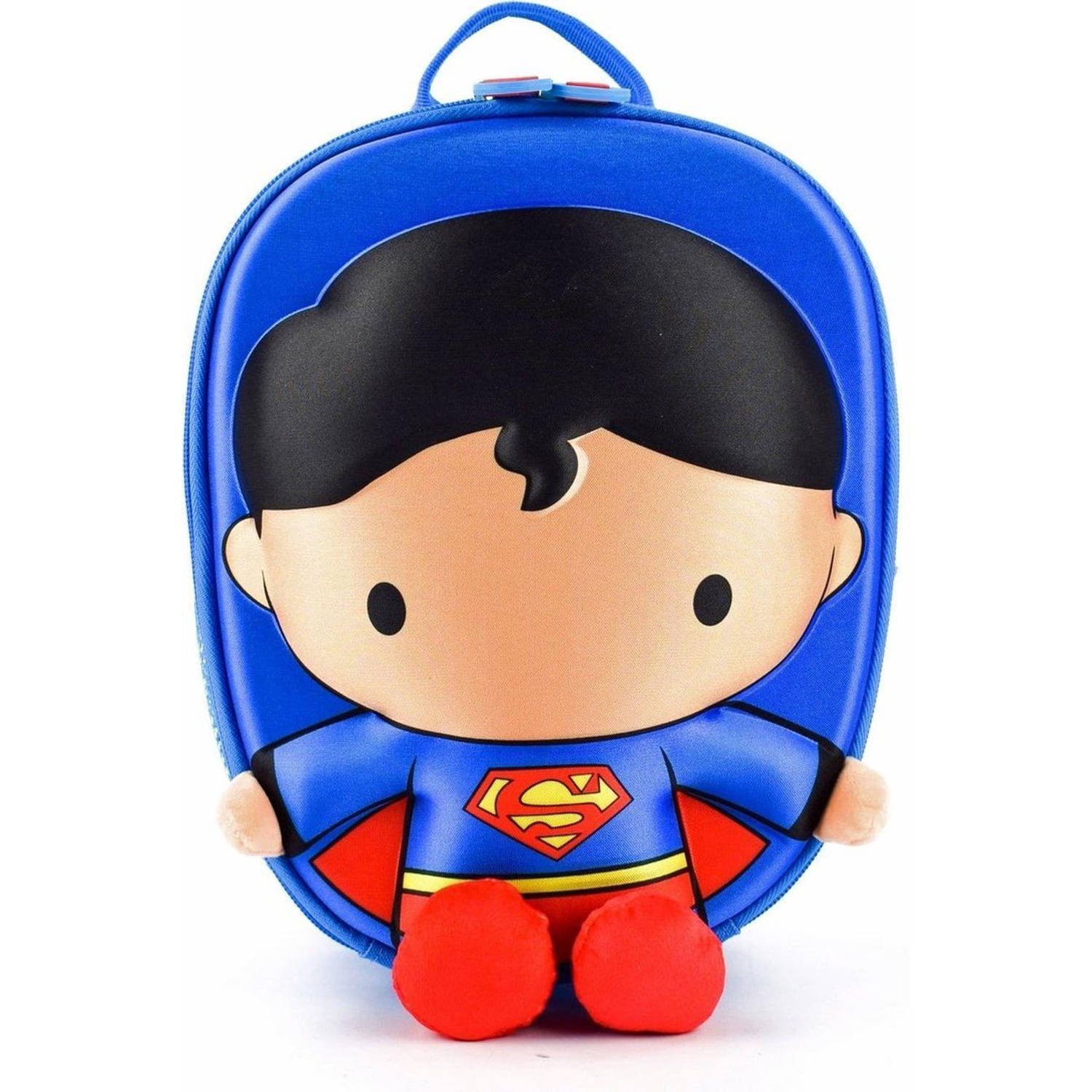 Ridaz Kids Travel Case Kinderrucksack Superhero Justice League Superman POLY, Geräumiges Fassungsvermögen: 6 Liter
