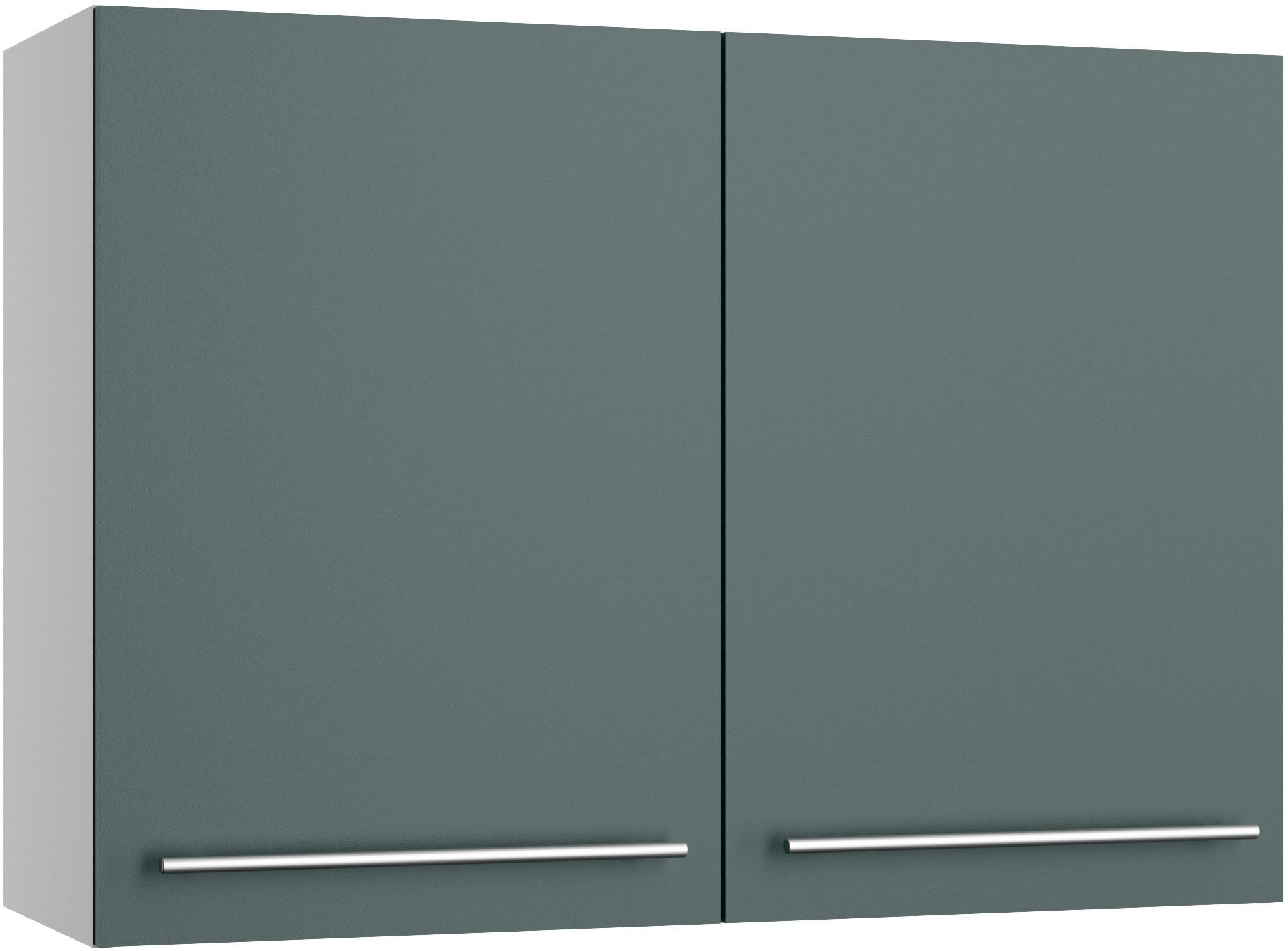 KOCHSTATION Hängeschrank KS-Bern2 Breite 100 cm, 2 Türen, 2 Einlegeböden