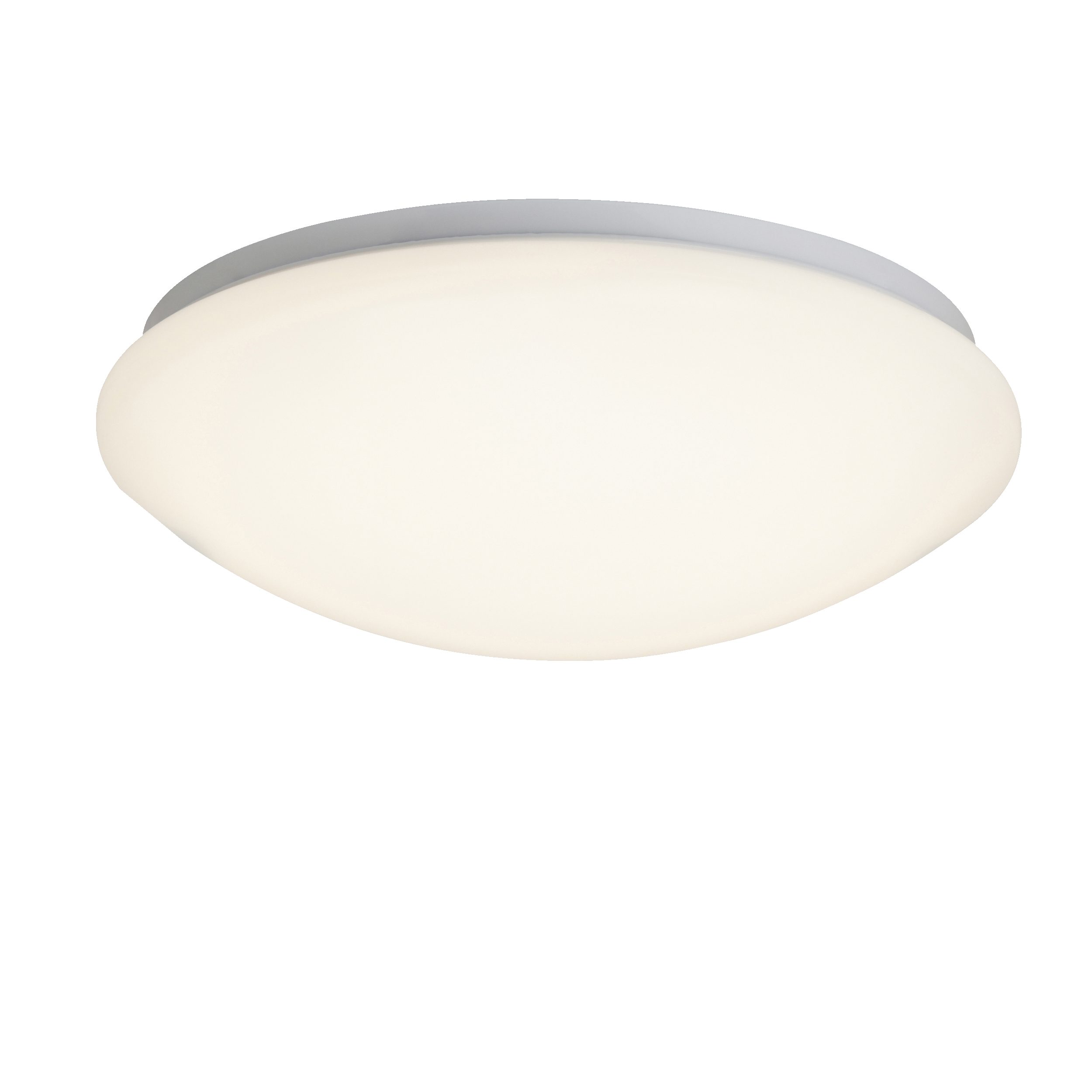 Lightbox Deckenleuchte, Bewegungsmelder, LED fest integriert, Warmweiß, LED Deckenlampe, Durchmesser 32cm, Wandleuchte mit warmweißem Licht