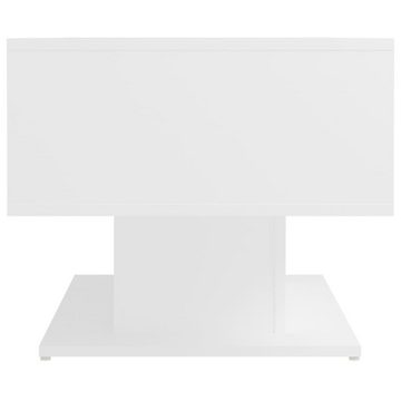 furnicato Couchtisch Weiß 103,5x50x44,5 cm Spanplatte