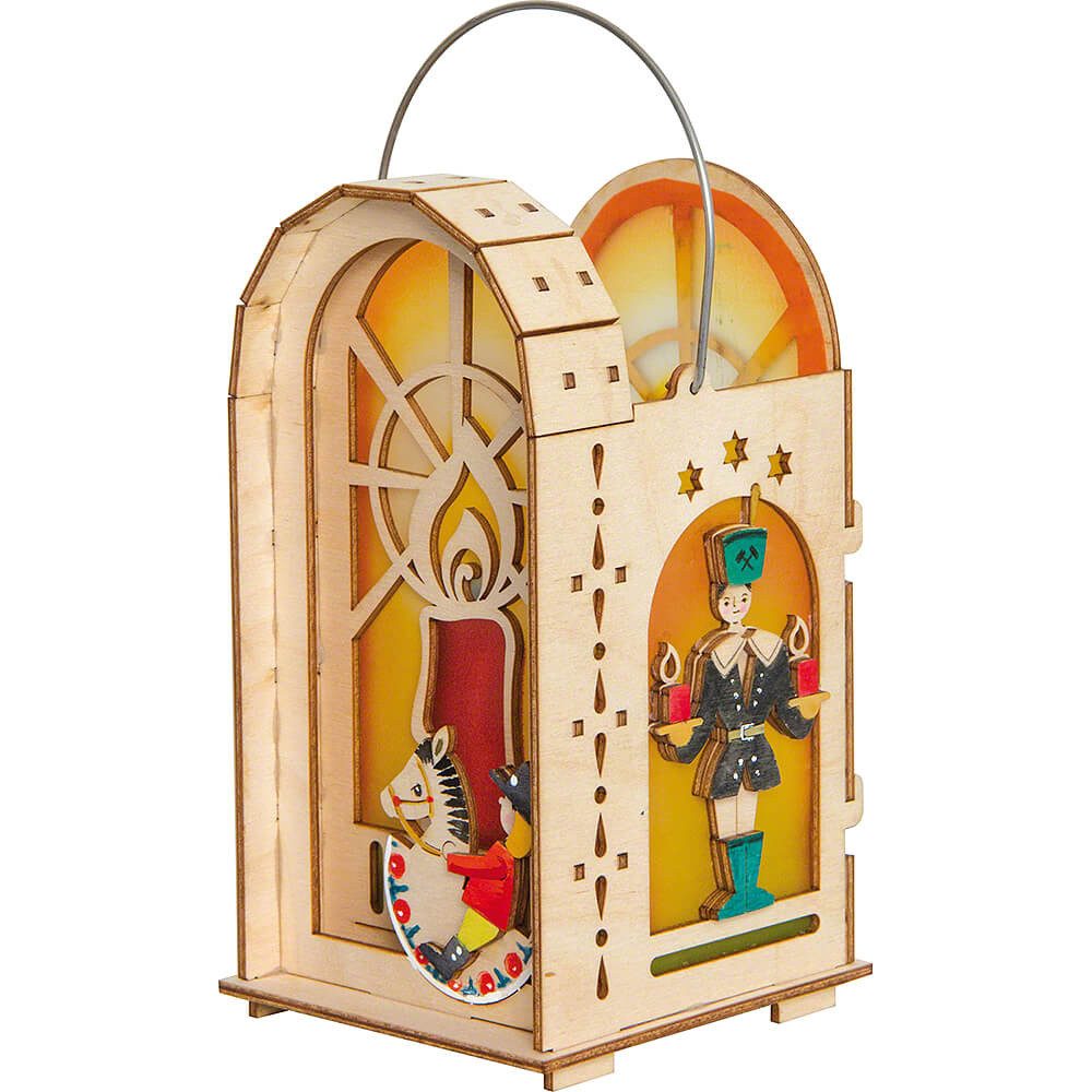 Kuhnert Schwibbogen Bastelset Laterne Erzgebirge (18cm) von Drechslerei Kuhnert