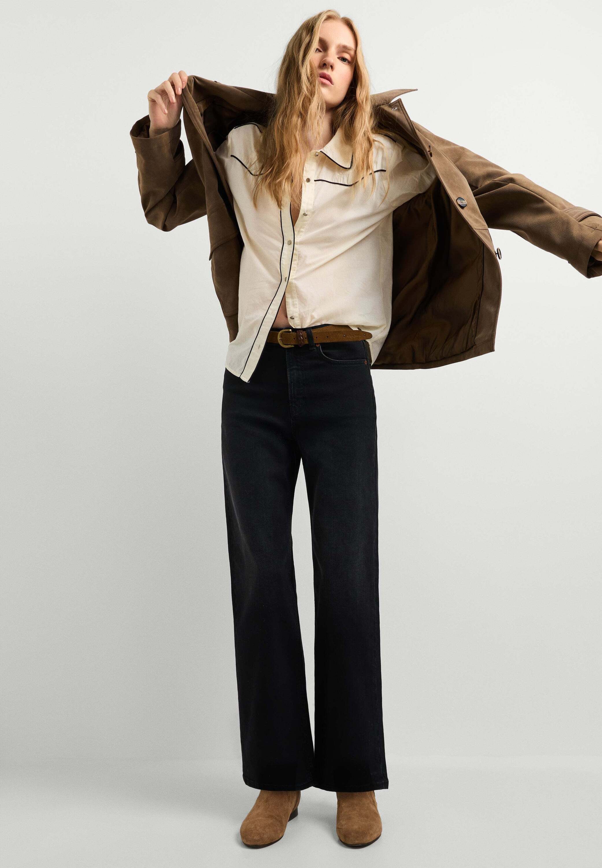 Pepe Jeans Straight-Jeans straight leg jeans STRAIGHT JEANS UHW LEXA