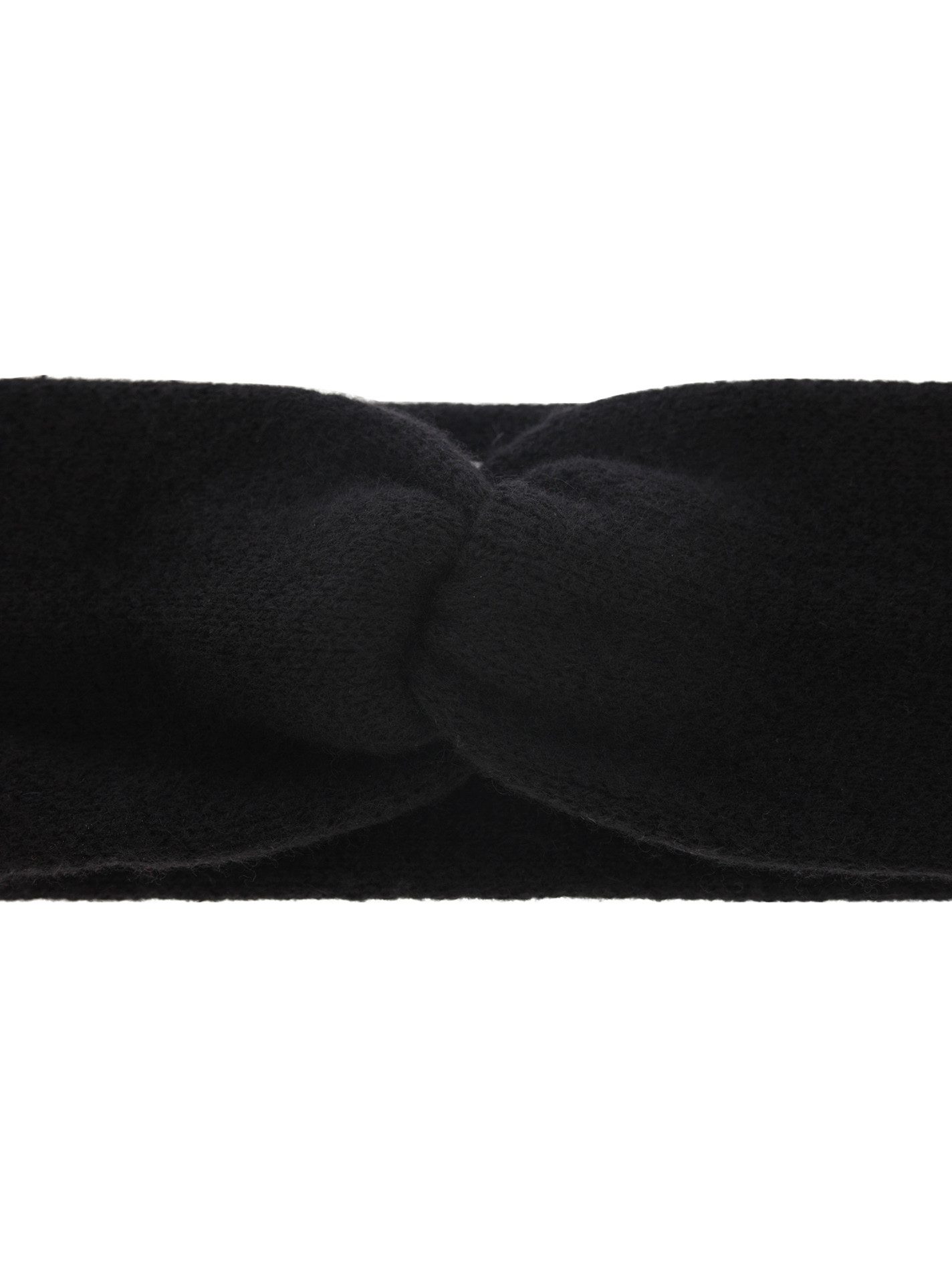 Zwillingsherz Stirnband "Classic" Knoten vorn, Cashmere, Feinstrick günstig online kaufen