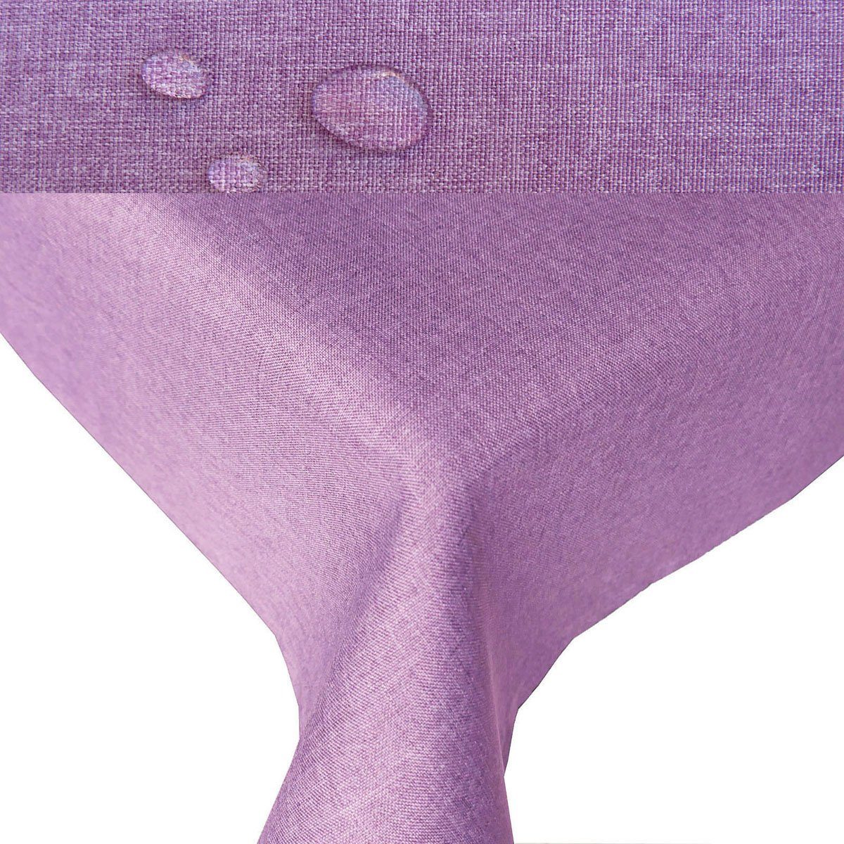 Tischdecke Strapazierfähig Leinenoptik Tischdecke bügelfrei, bügelfrei, pfl günstig online kaufen