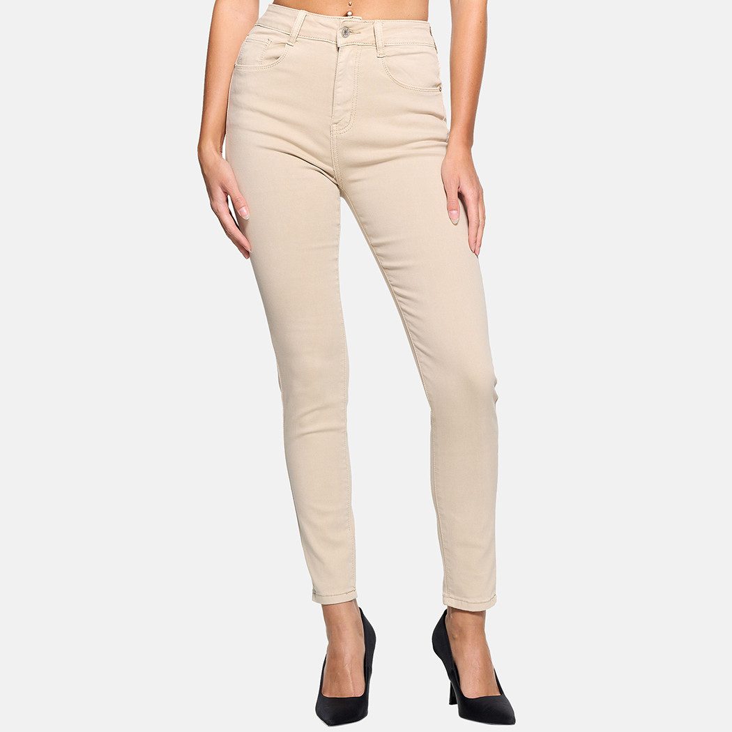 Elara Slim-fit-Jeans – Damen High Waist Skinny Jeans mit Stretch und 5-Pocket-Design