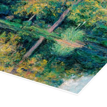 Posterlounge Poster Blanche Hoschedé-Monet, Der Teich von Claude Monets Garten, Malerei