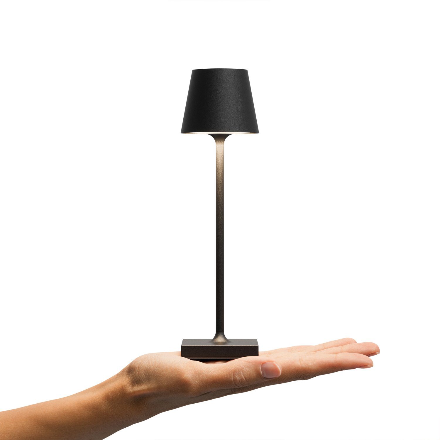 SIGOR LED Tischleuchte NUINDIE Pocket Nachtschwarz, günstig online kaufen