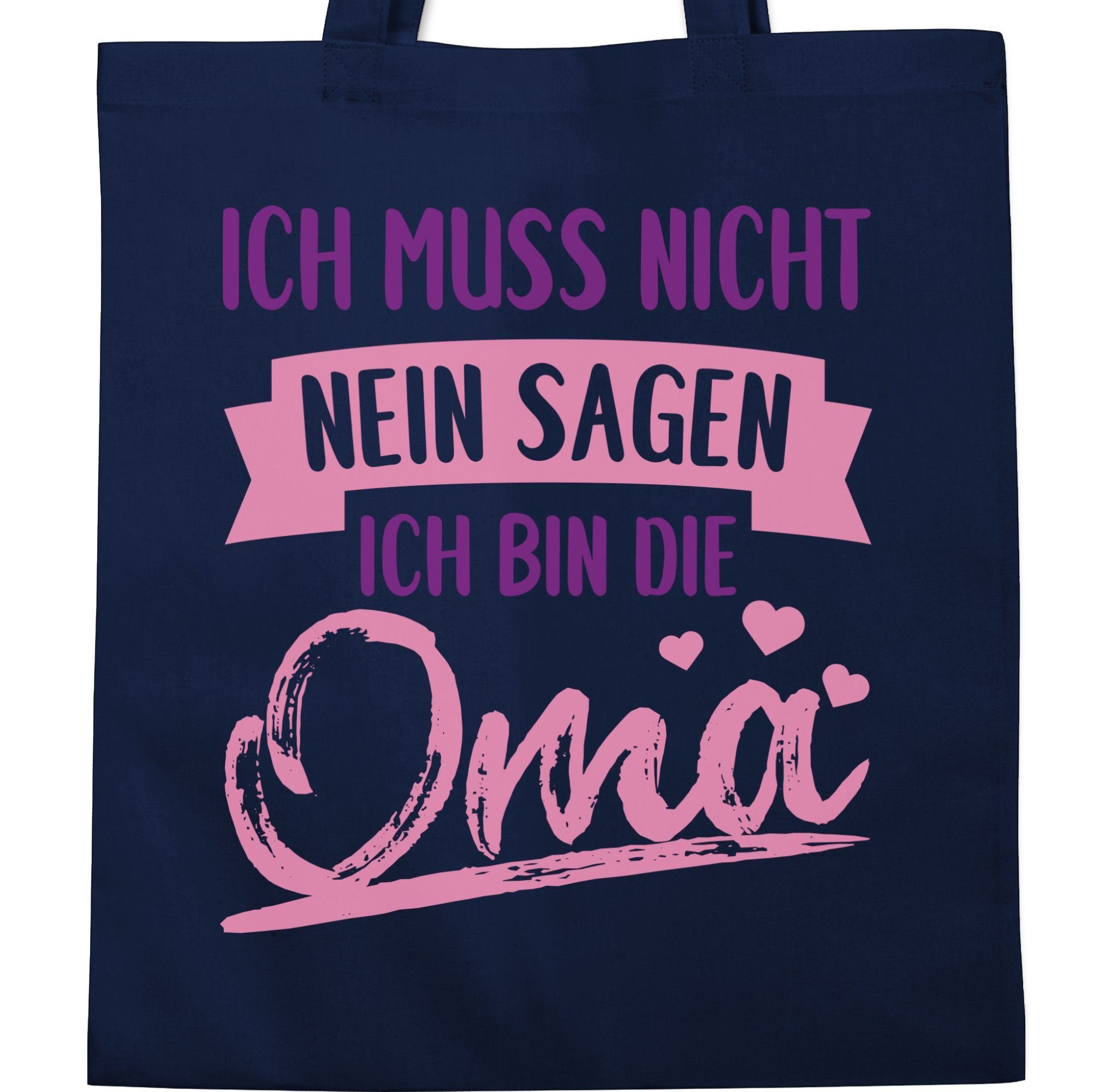 Shirtracer Umhängetasche Ich muss nicht nein günstig online kaufen