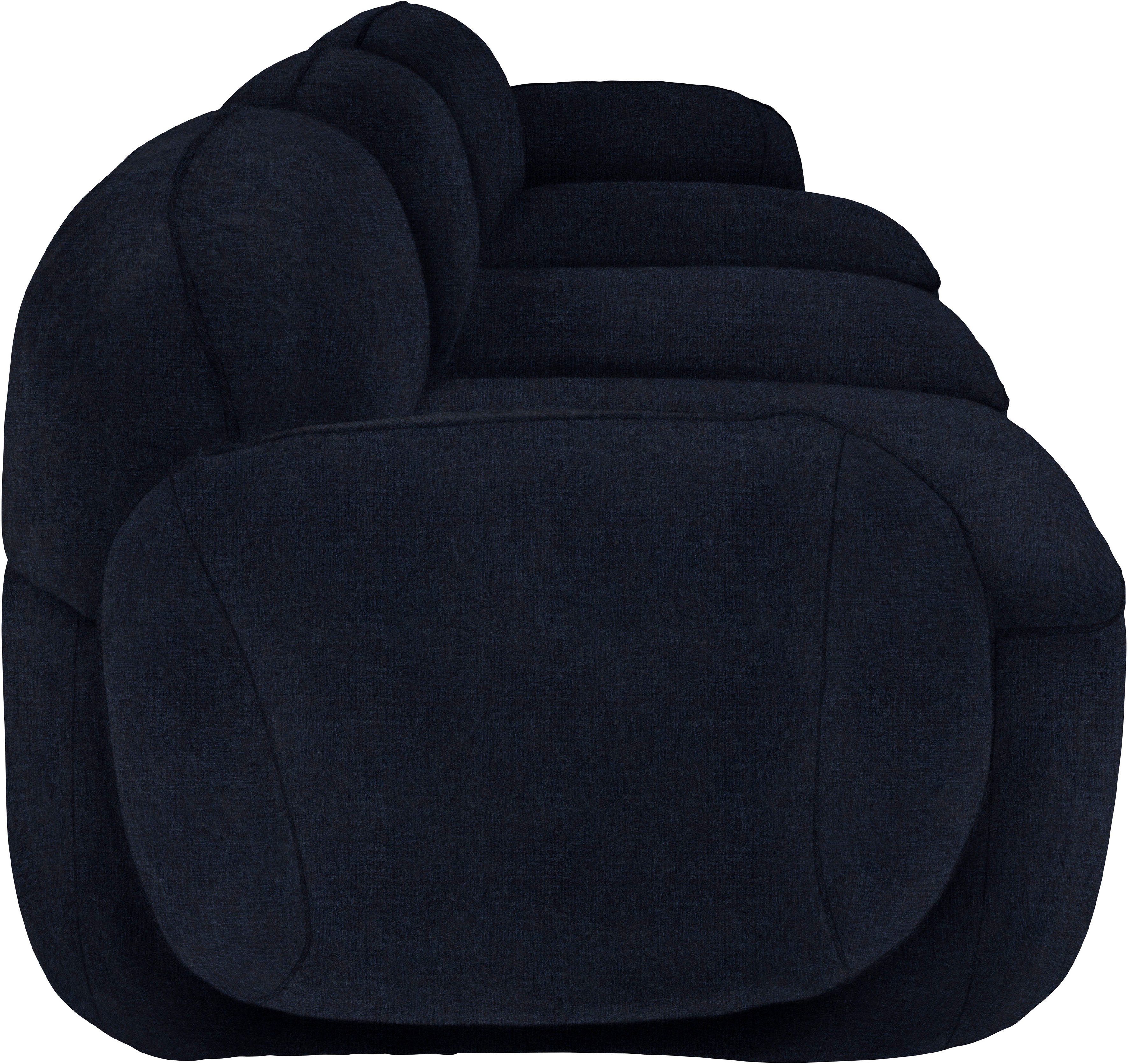 3,5-Sitzer skandinavischen durch Bubble, im Design komfortabel Memoryschaum, furninova
