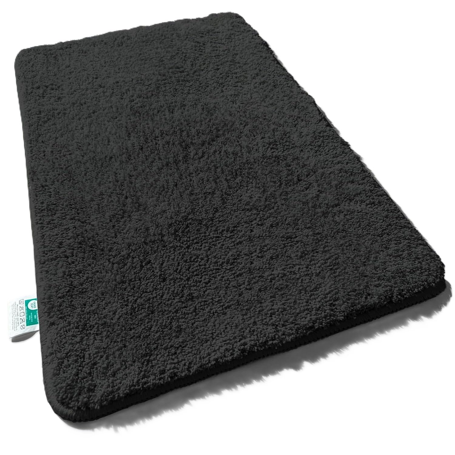 Floordirekt Badematte Sky Extra weich & saugstark, Fußbodenheizung geeignet, Hochflor, Höhe 30 mm, Rutschhemmende Rückseite, Waschmaschinen & Trockner geeignet, Polyester, Rechteckig, ohne Ausfransen dank gekettelten Rändern, Trittschalldämmend