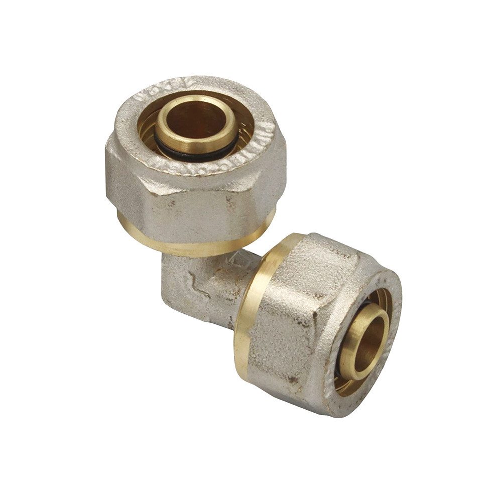Gewindefitting Klemmring Schraubfitting Winkel 16x2 mm 90 Grad Alu-Verbundrohr