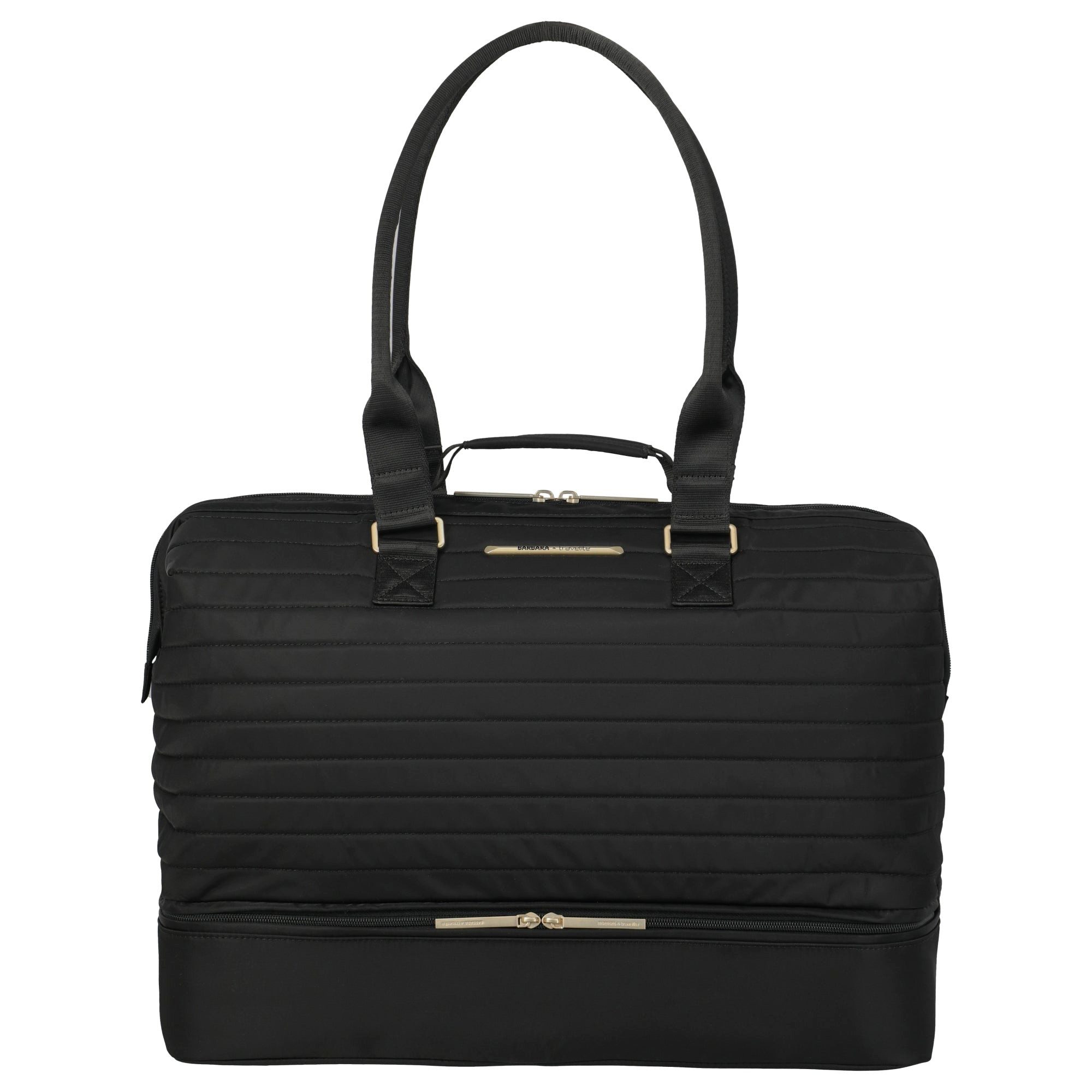 Reisetasche BARBARA Stepp - Weekender 48 cm (schwarz)