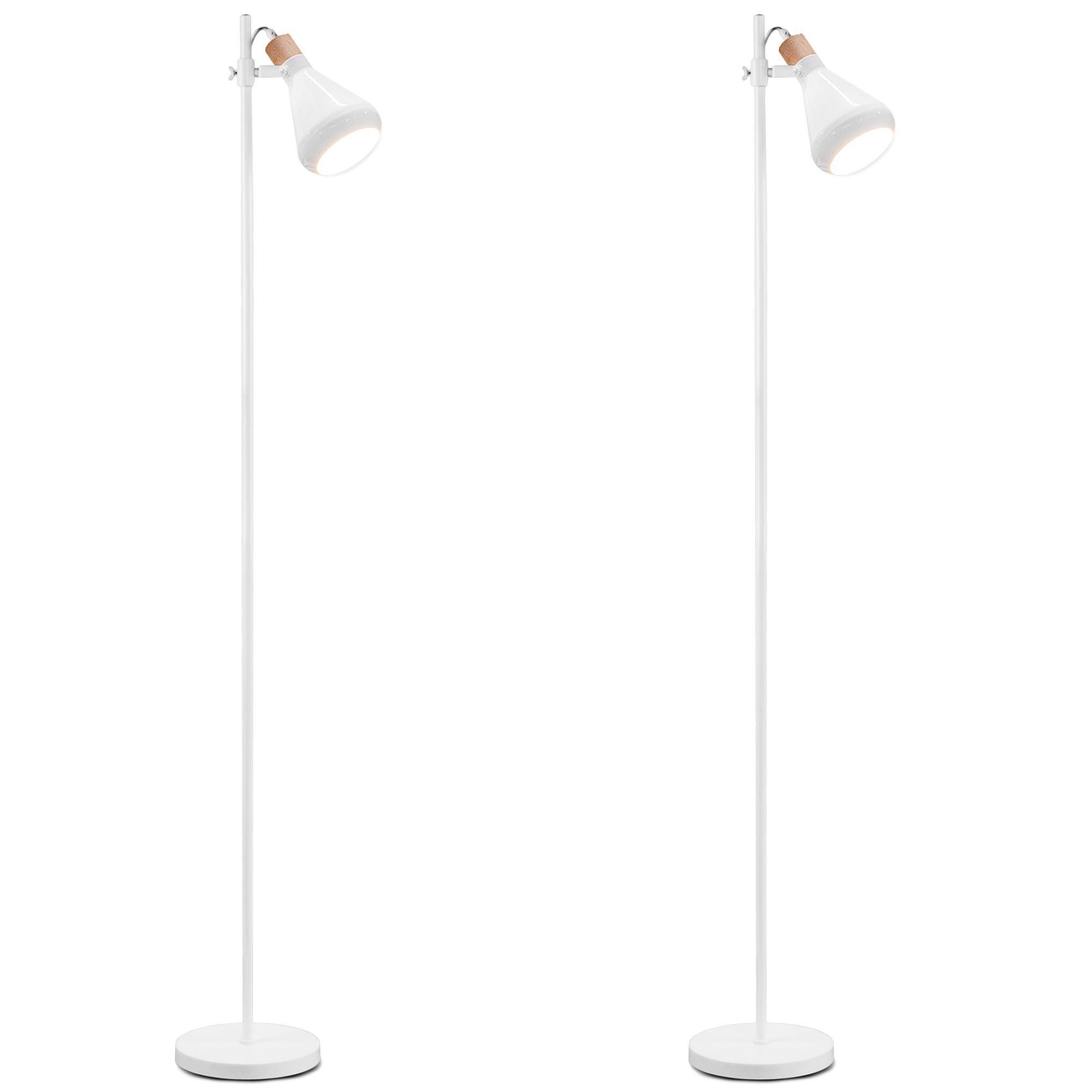 KONSIMO® Stehlampe CORTODI Stehlampen 2 Stück, ohne Leuchtmittel